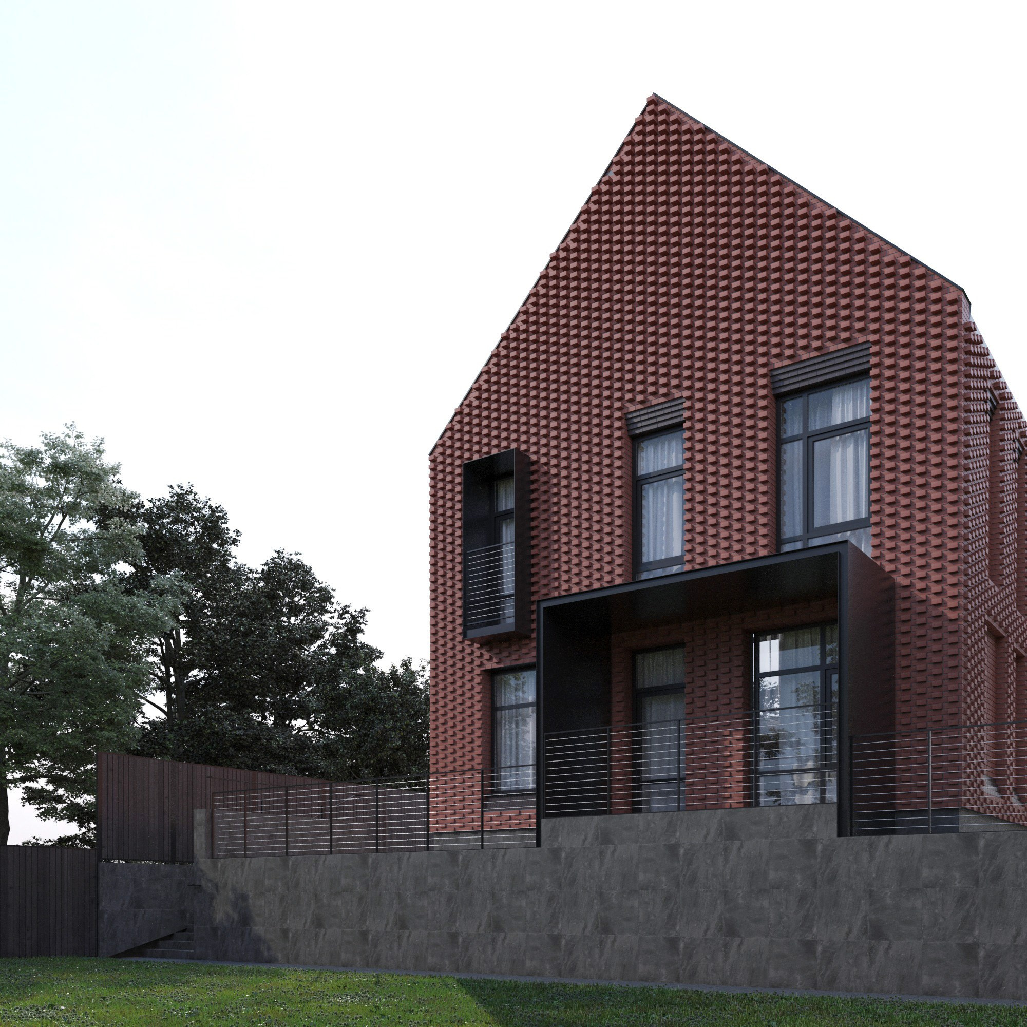 Brick_house. SAAS Селиванов Алексей Архитектурная Студия