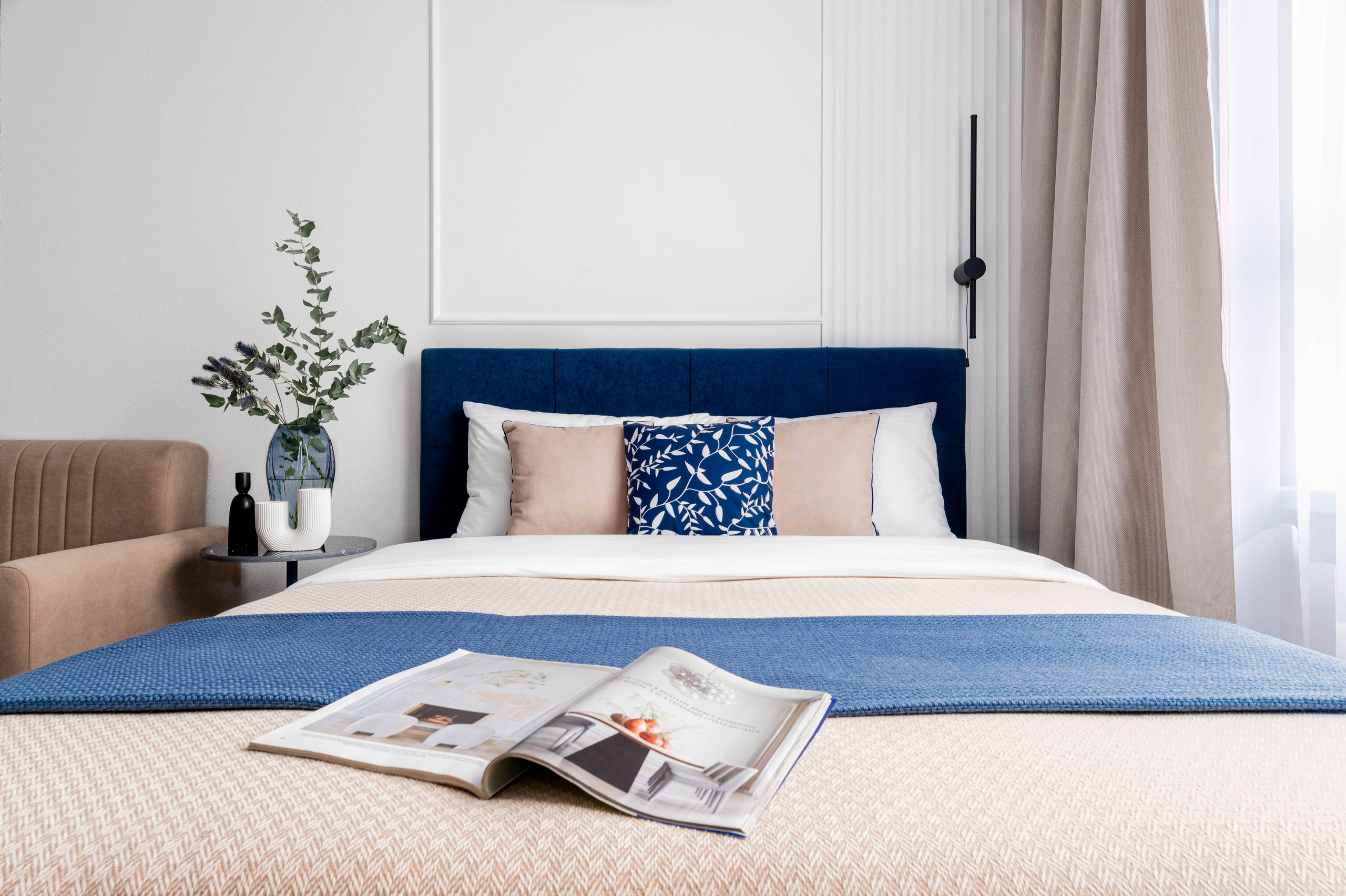 Съемка студии для посуточной аренды ЖК «Волга Парк». Интерьерный фотограф в Ярославле. Вероника Лазыкина