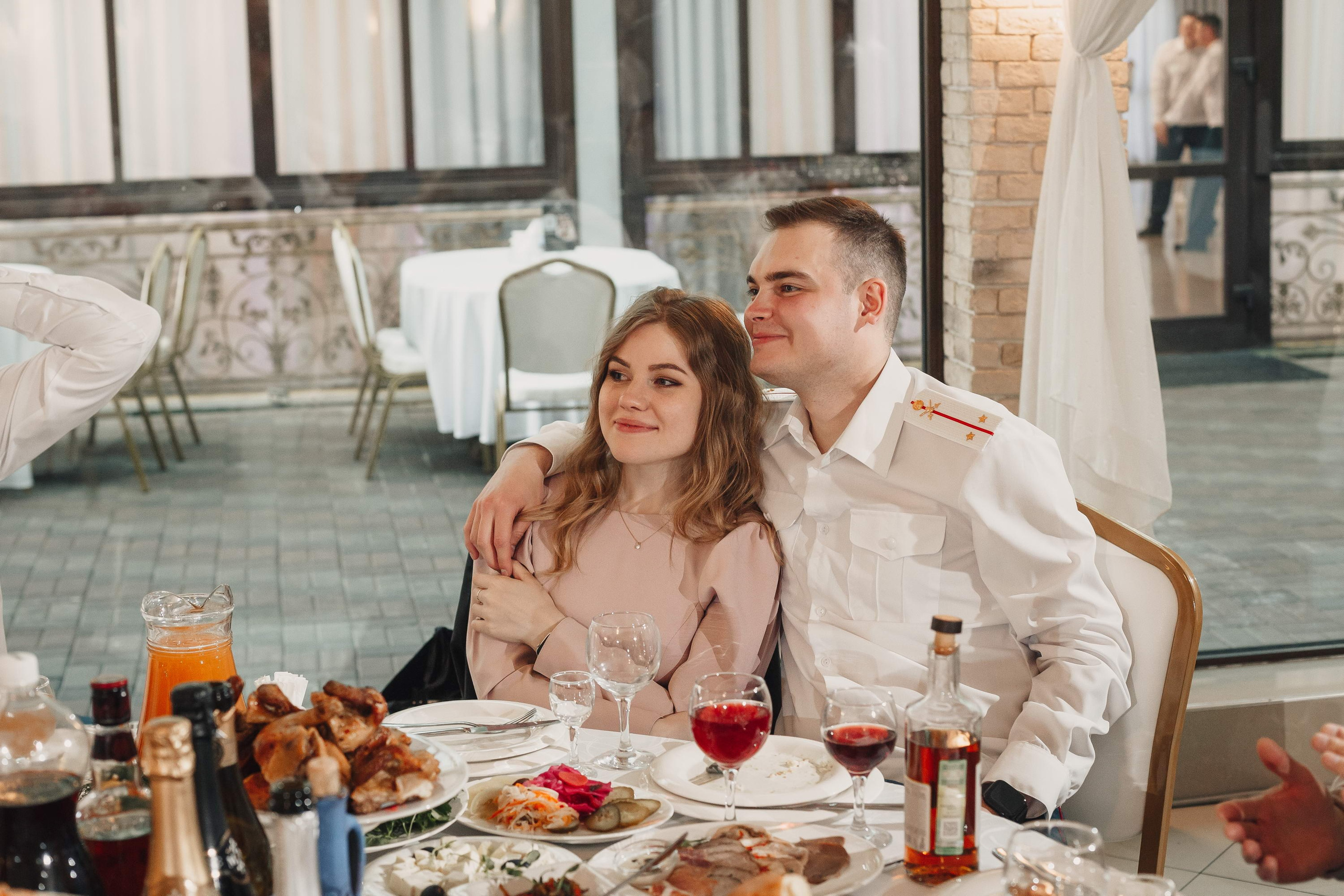 Банкет офицеров выпускников академии связи. Свадебный фотограф Игорь Брундасов 8PHOTO на свадьбу венчание загс СПб