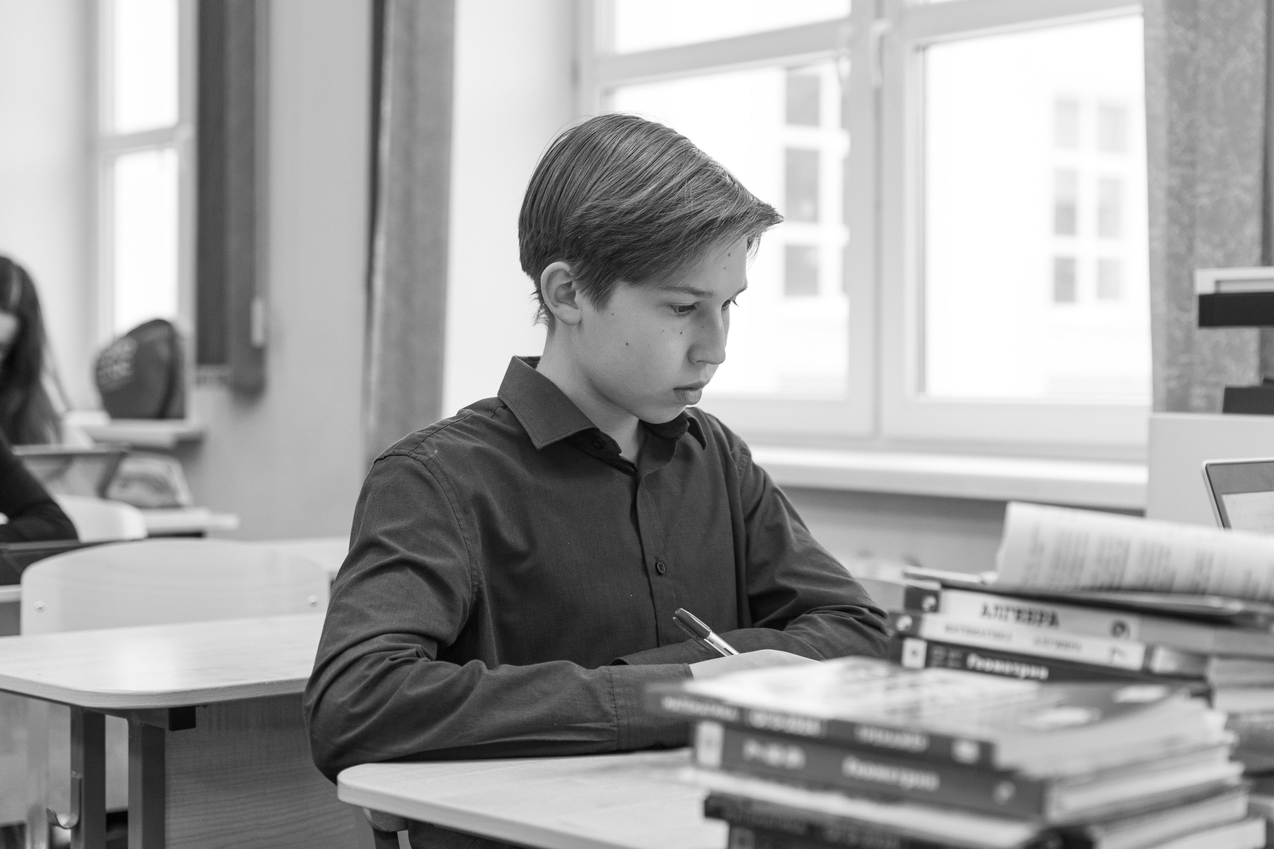 Репортаж с урока. Школьный фотограф в Москве Семенова Ирина