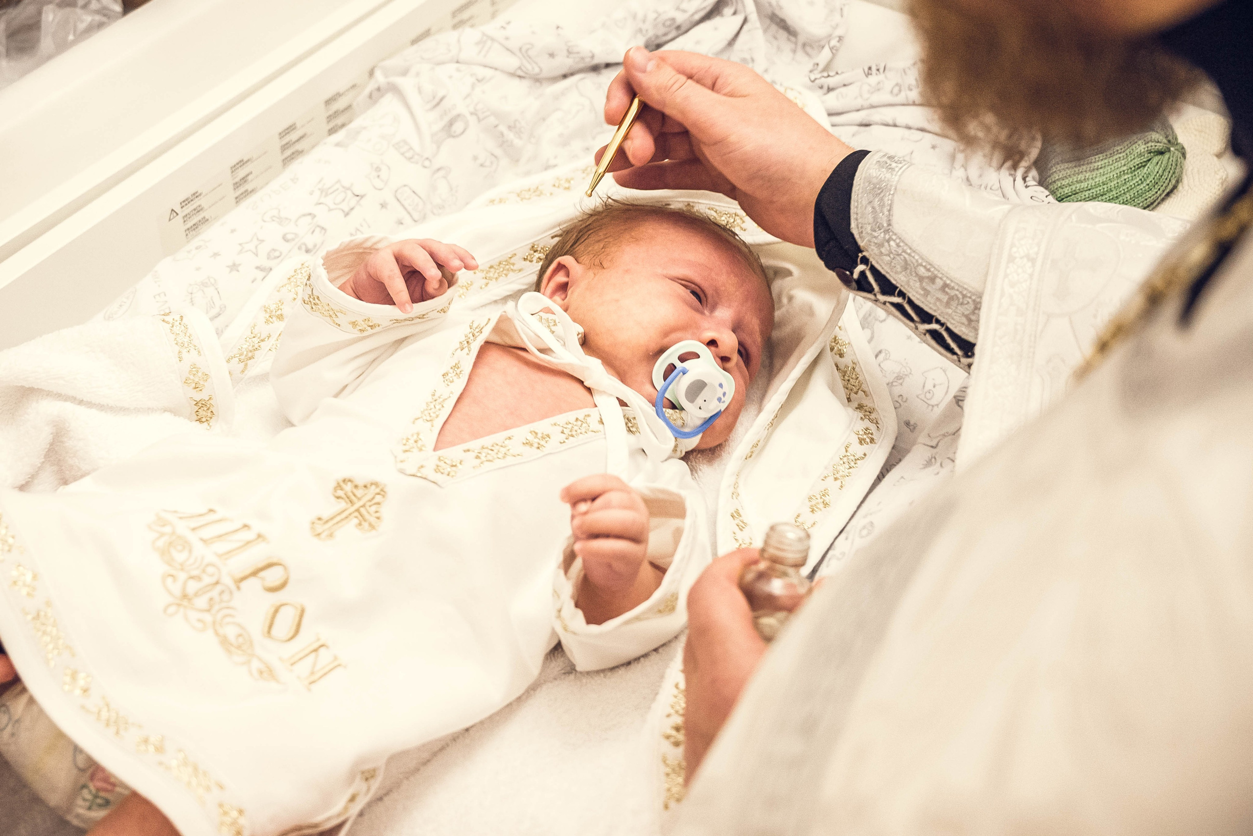 Крещение Мирона. Семейный и детский фотограф Москва