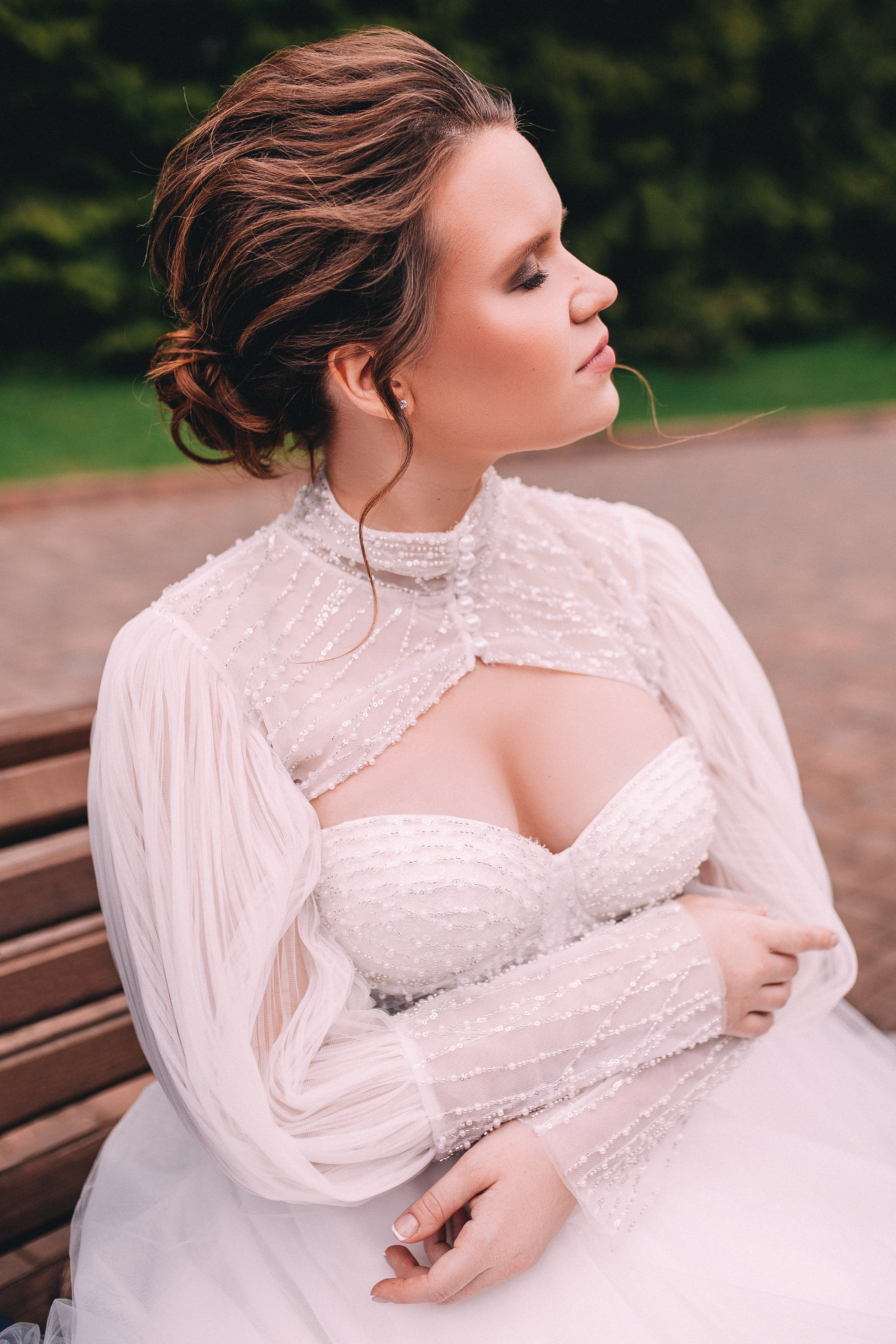 Свадьба Ани и Андрея за городом. Фотограф Дарья Воскресенская в Москве