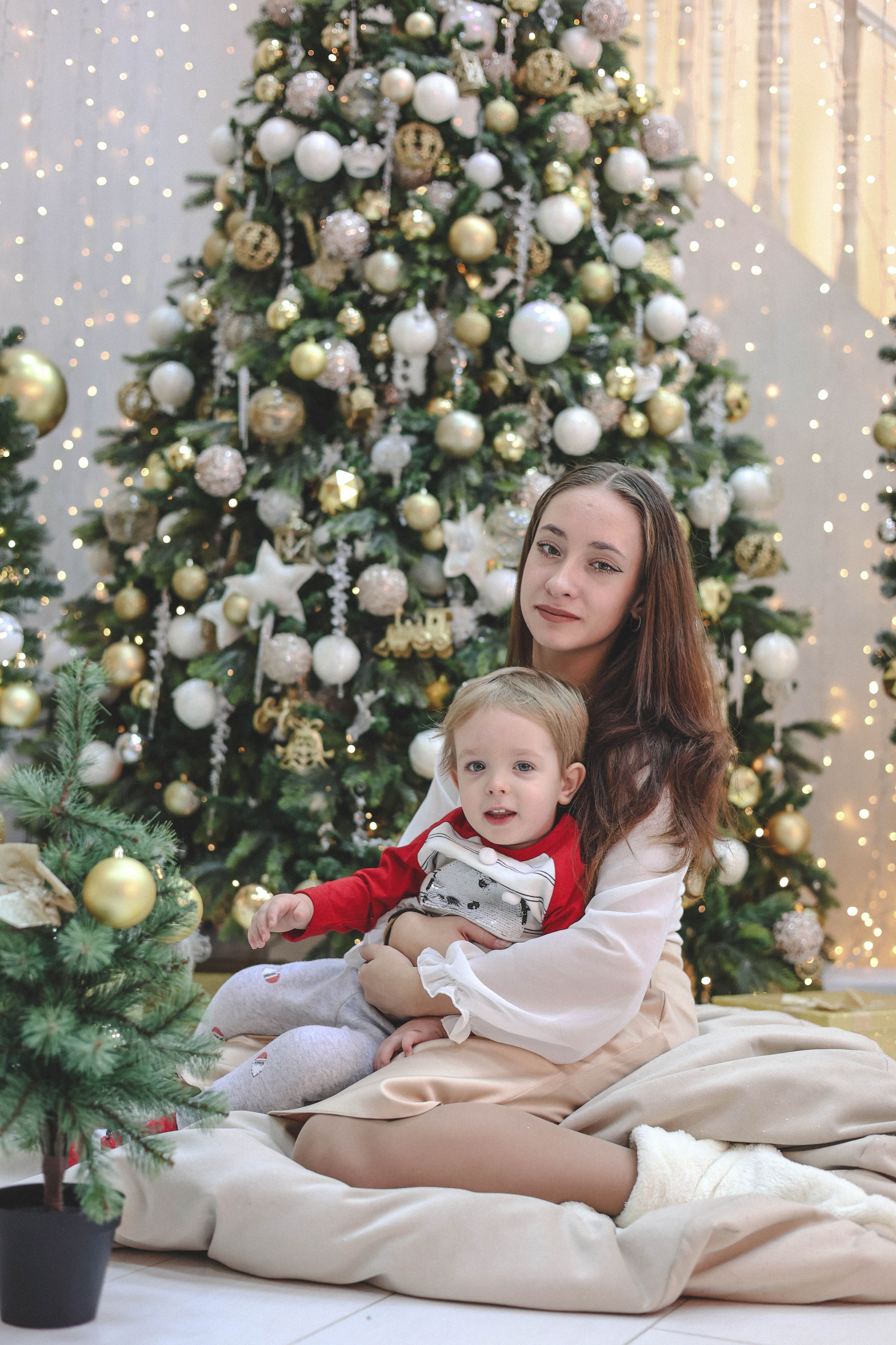 Новогодняя история «Ирина и ее семья». Фотограф в Москве Анастасия Калинина