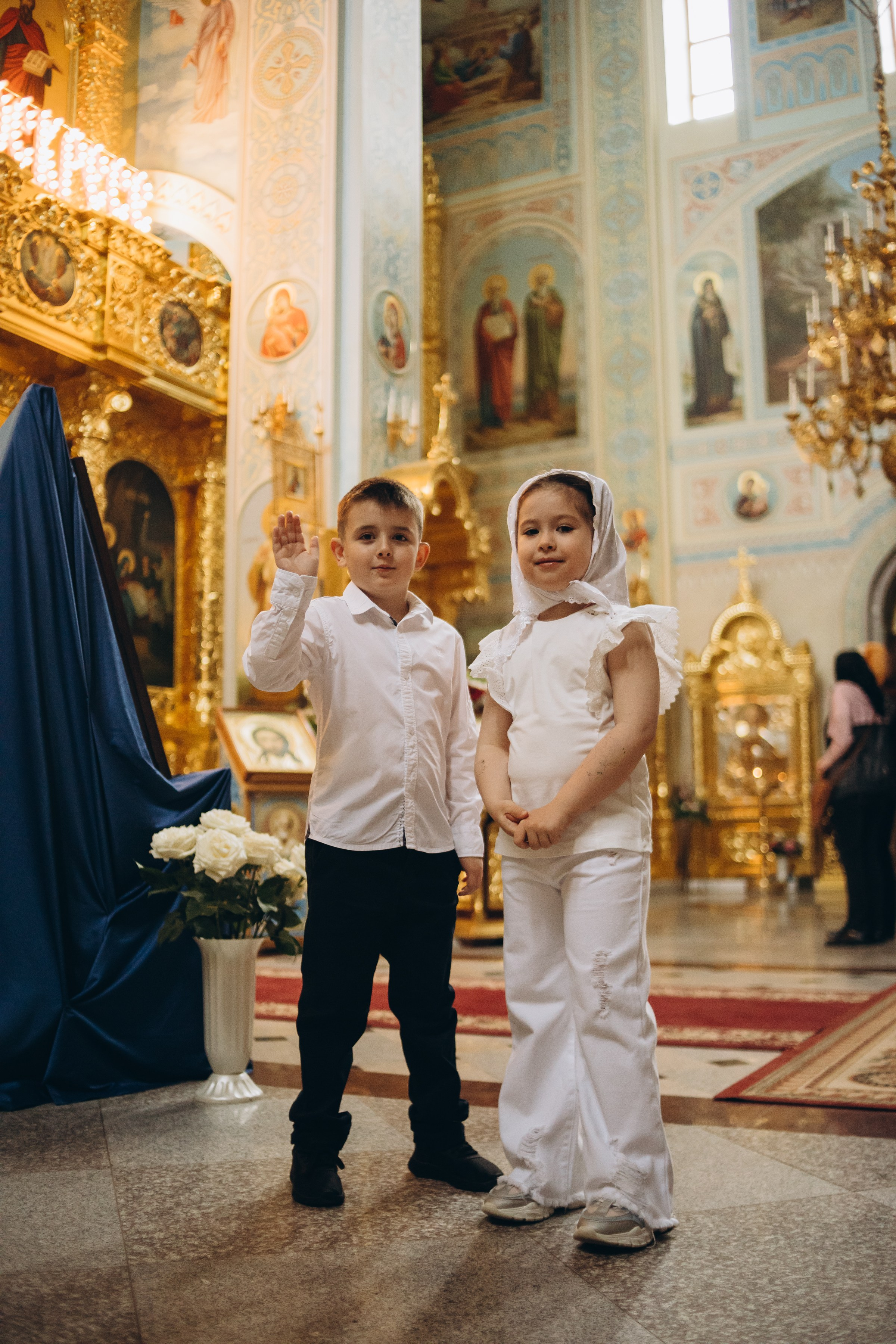 Крещение Таисии. Семейный фотограф в Волгодонске Краченцева Анна