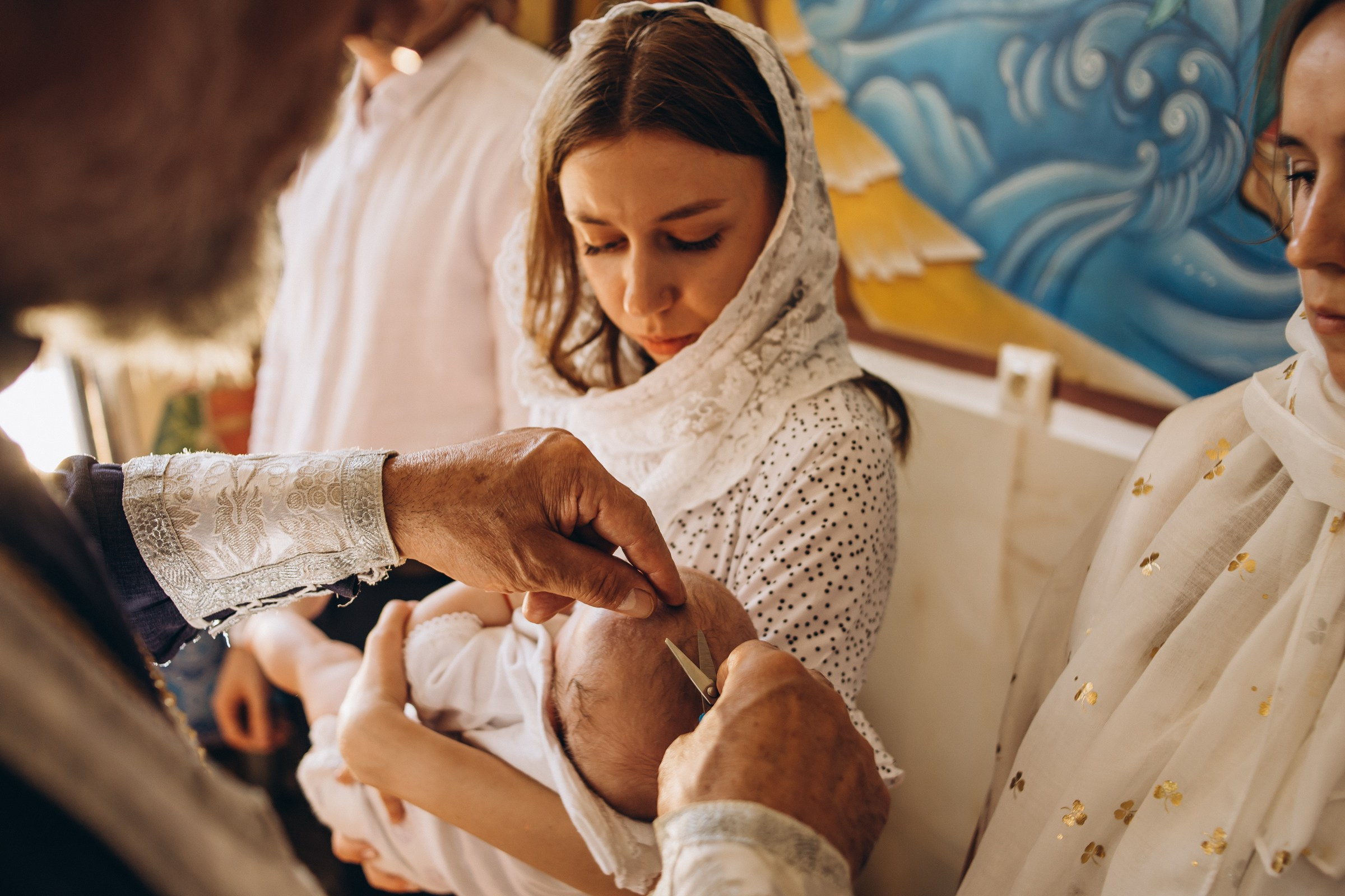 Крещение Дмитрия. Семейный фотограф в Волгодонске Краченцева Анна