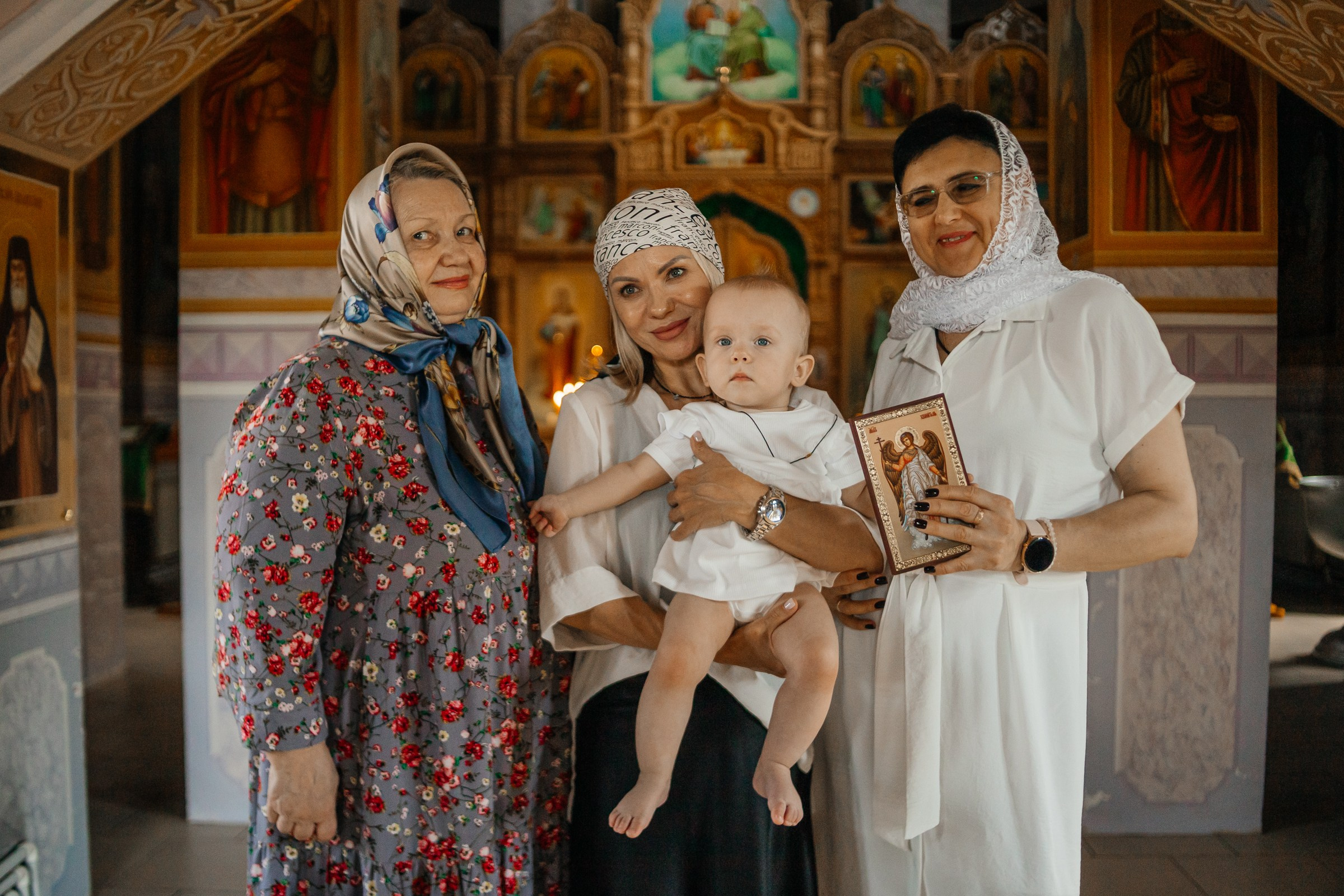 Крещение Алисы. Семейный фотограф в Волгодонске Краченцева Анна