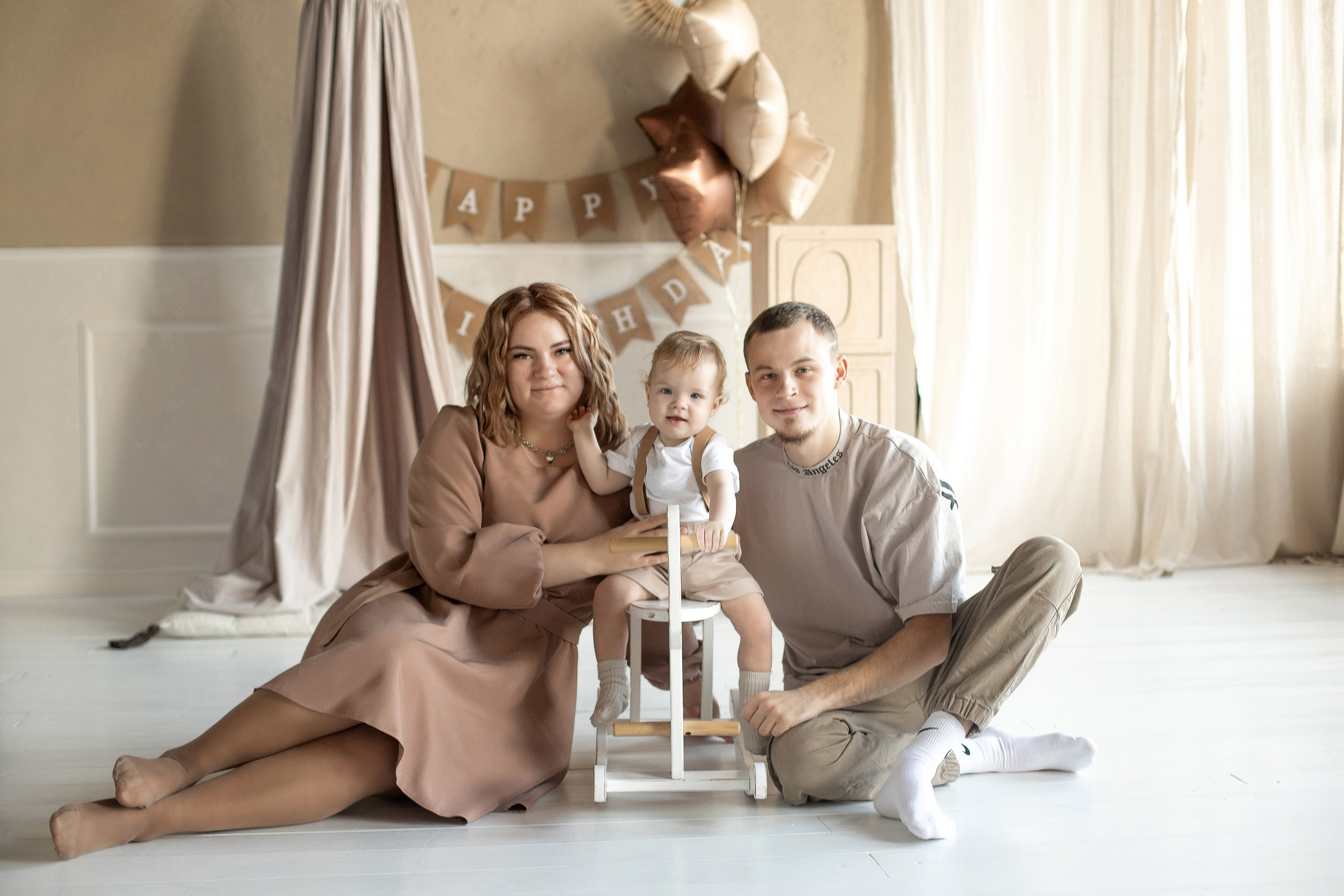 Годик малышу. Семейный и детский фотограф в Красноярске Анна Маюрова