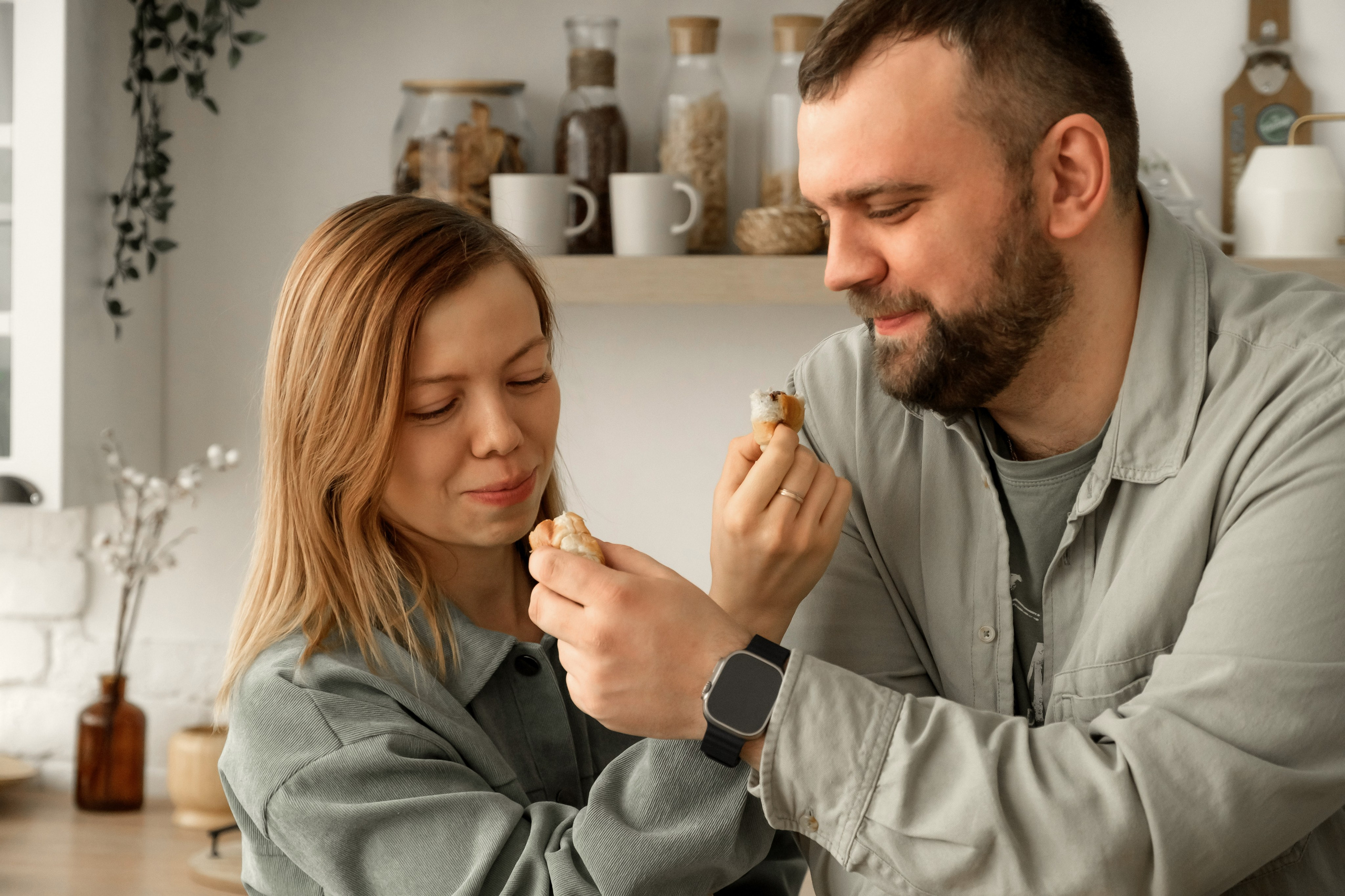 Домашняя съемка семьи Ольги