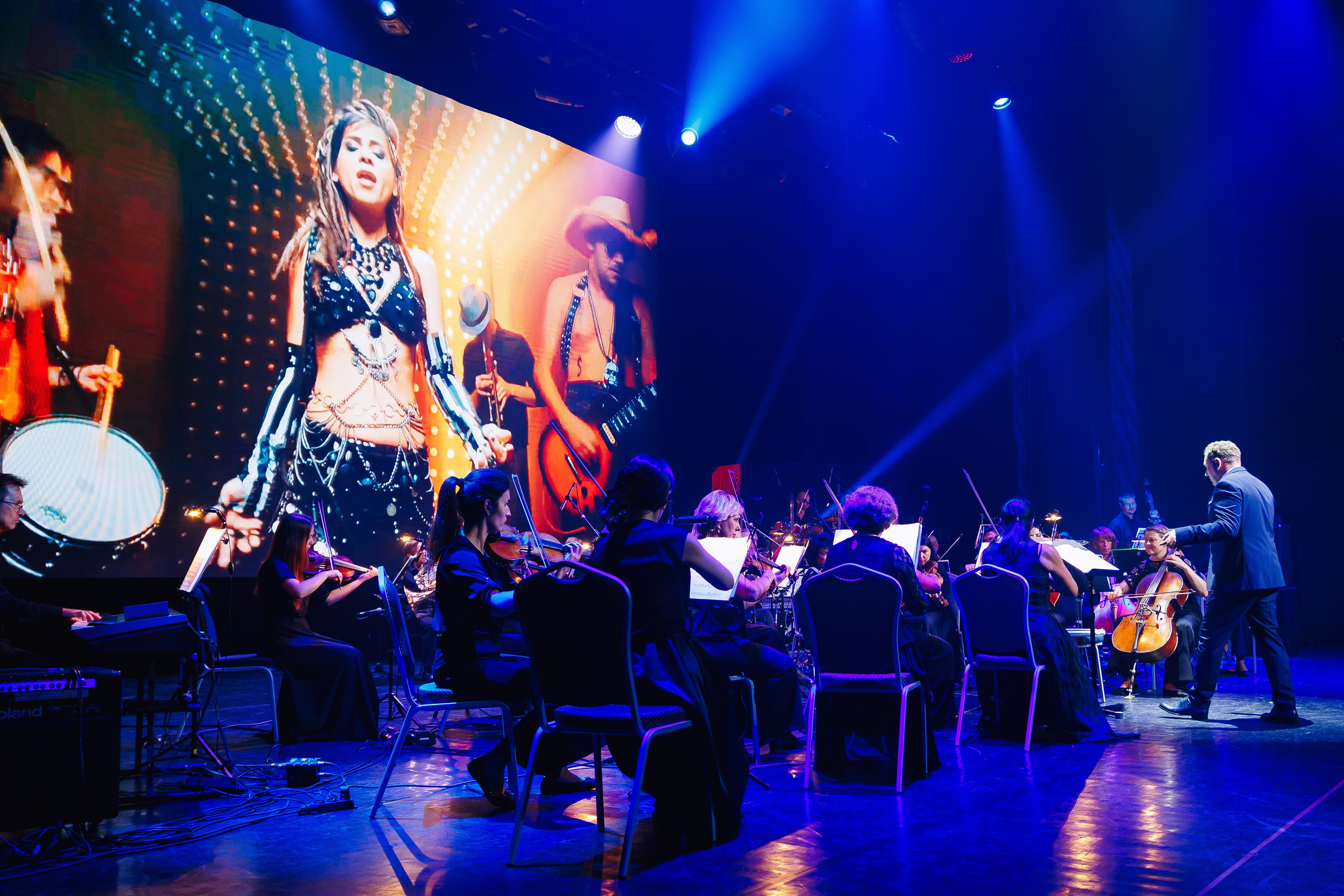 Symphony of the cinema (Turkish TV series) at Amber Hall. KRIS KRUPINNIKOVA