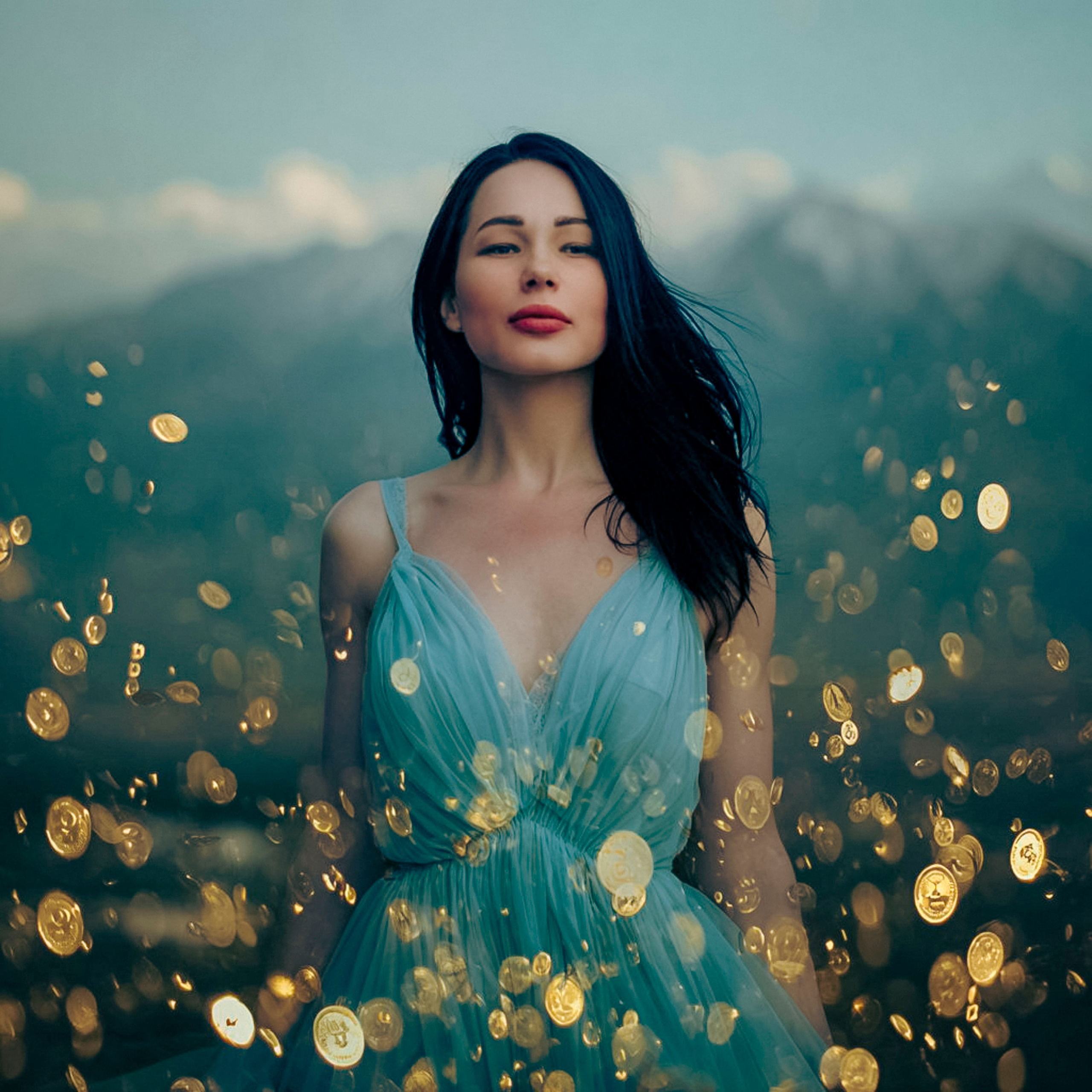 Нейрофотосессия для Ольги. С Днем рождения!. ФотоХудожник Харитонова Ирина г. Санкт-Петербург