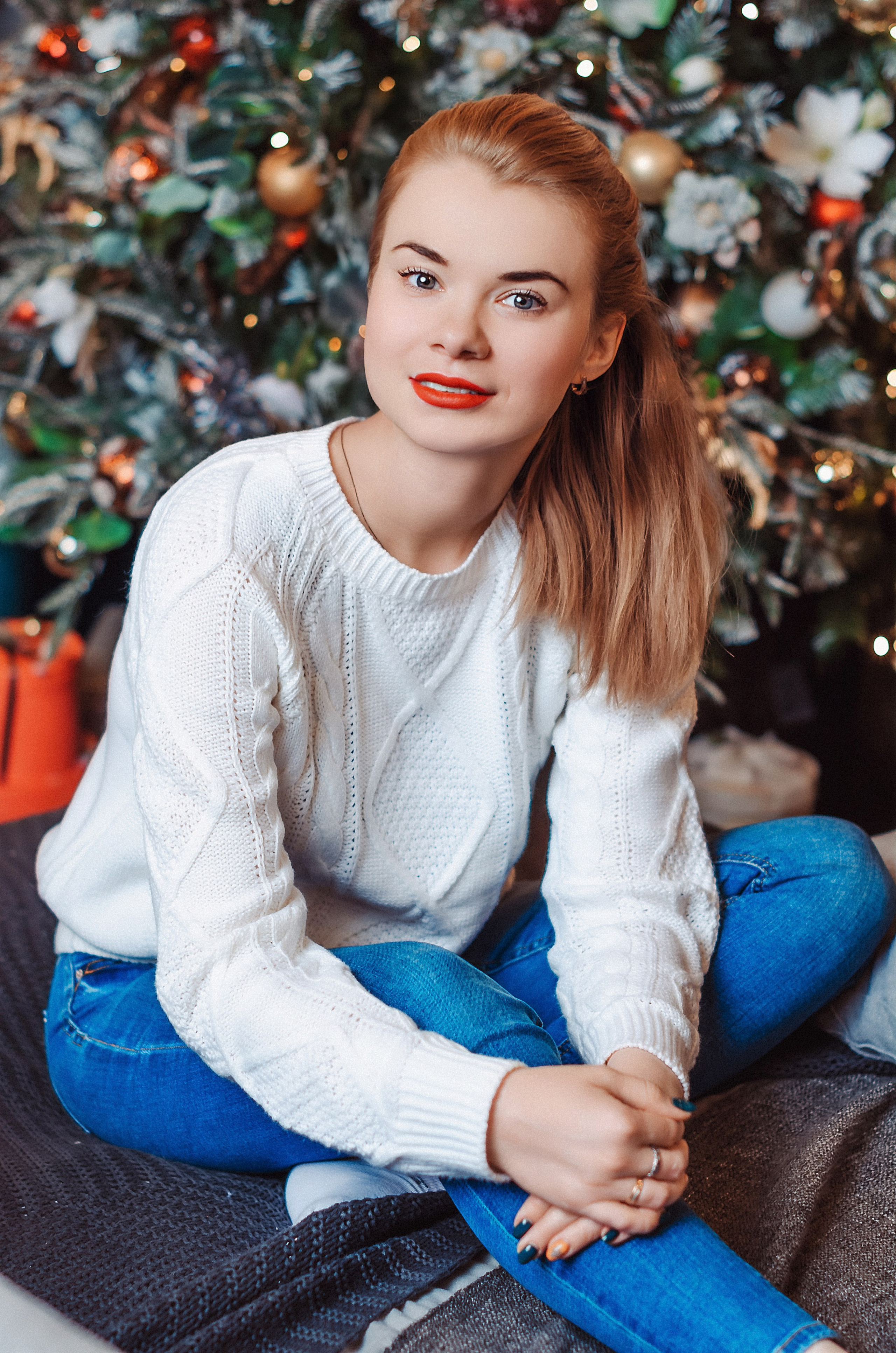 Новогодняя Love Story Виталии и Виталия. Фотограф Алиса Агафонова в Санкт-Петербурге