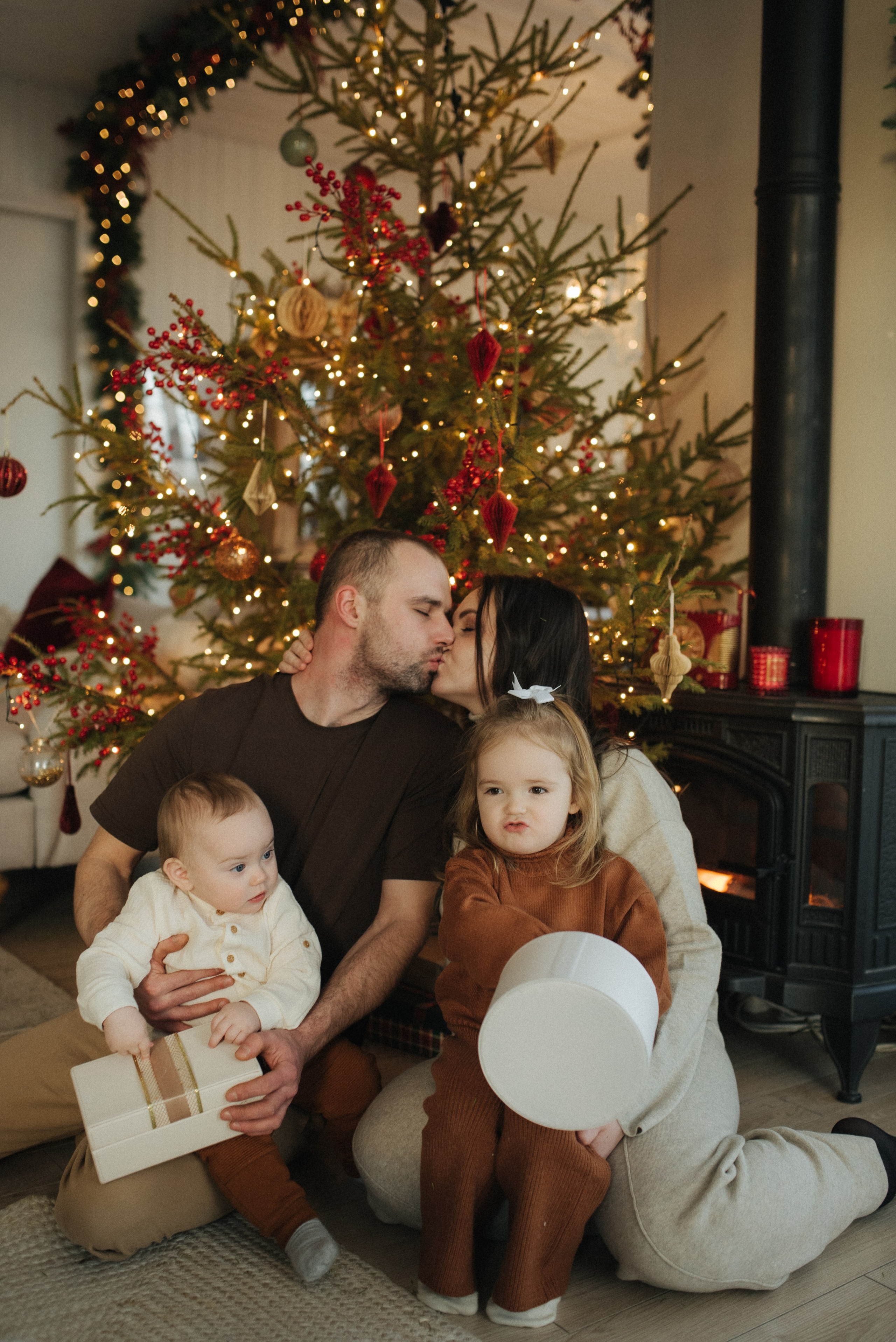 Новогодняя в студии. Фотограф в Санкт-Петребурге и в Великих Луках Волченкова Екатерина