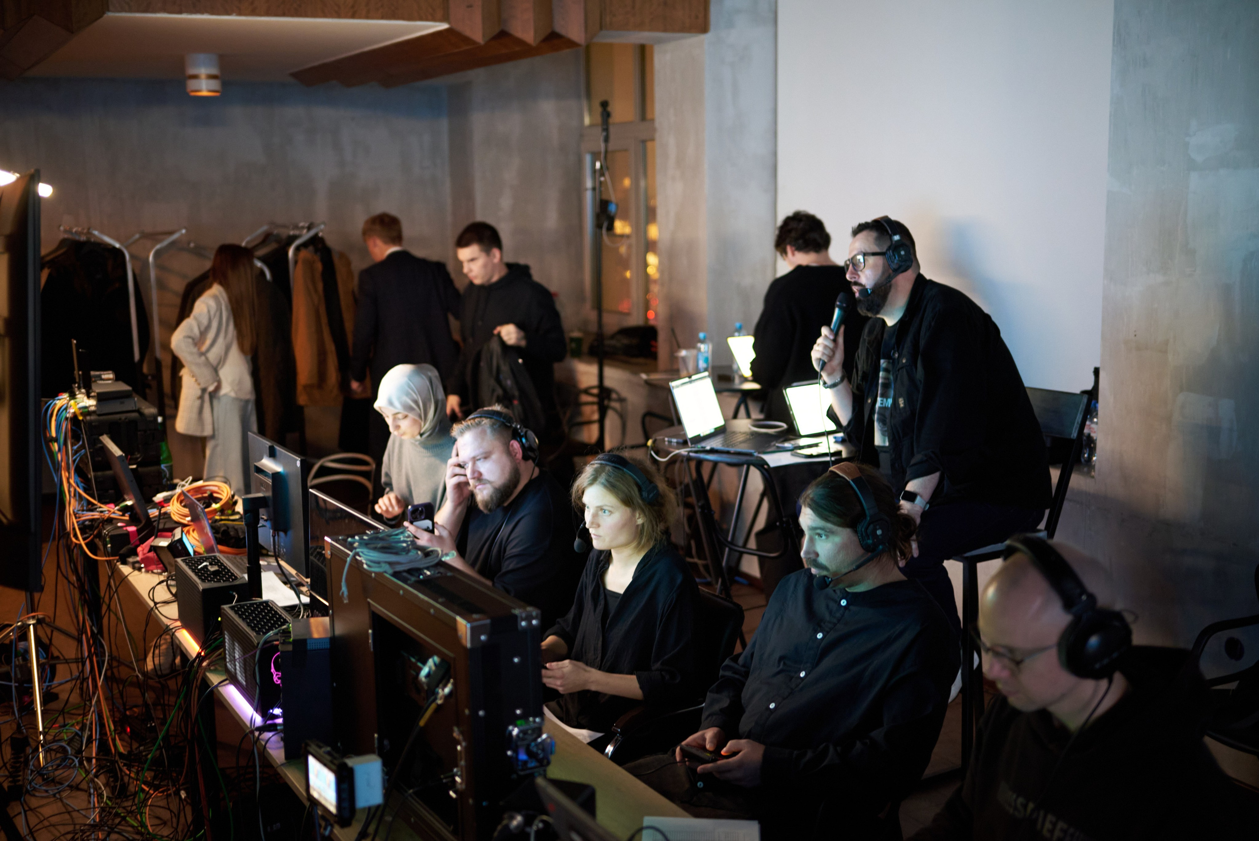 Backstage съёмка трансляции ВТБ Именные гранты 2025