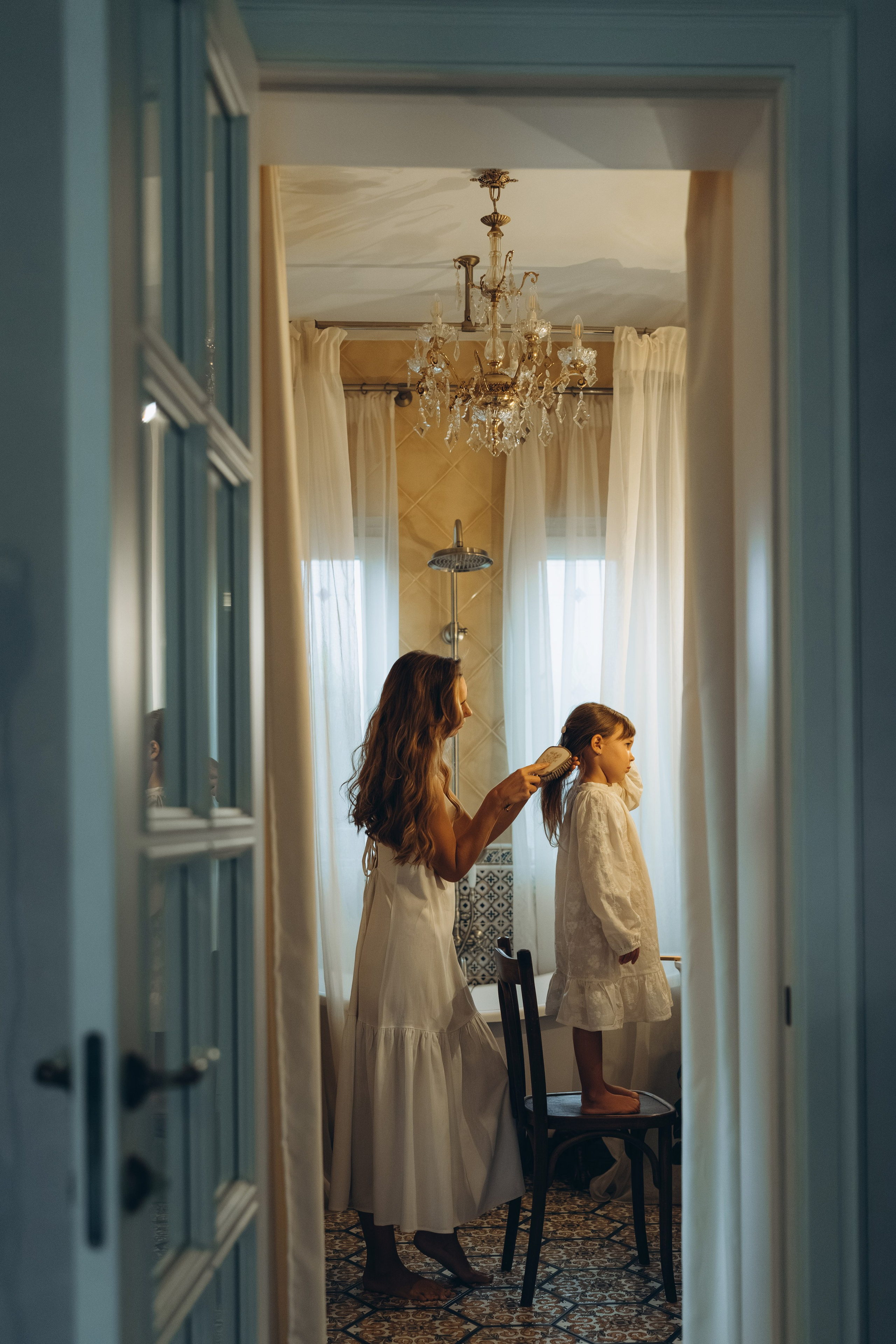 Мама и дочка. Семейный фотограф Москва. Фотограф беременности и материнства Москва