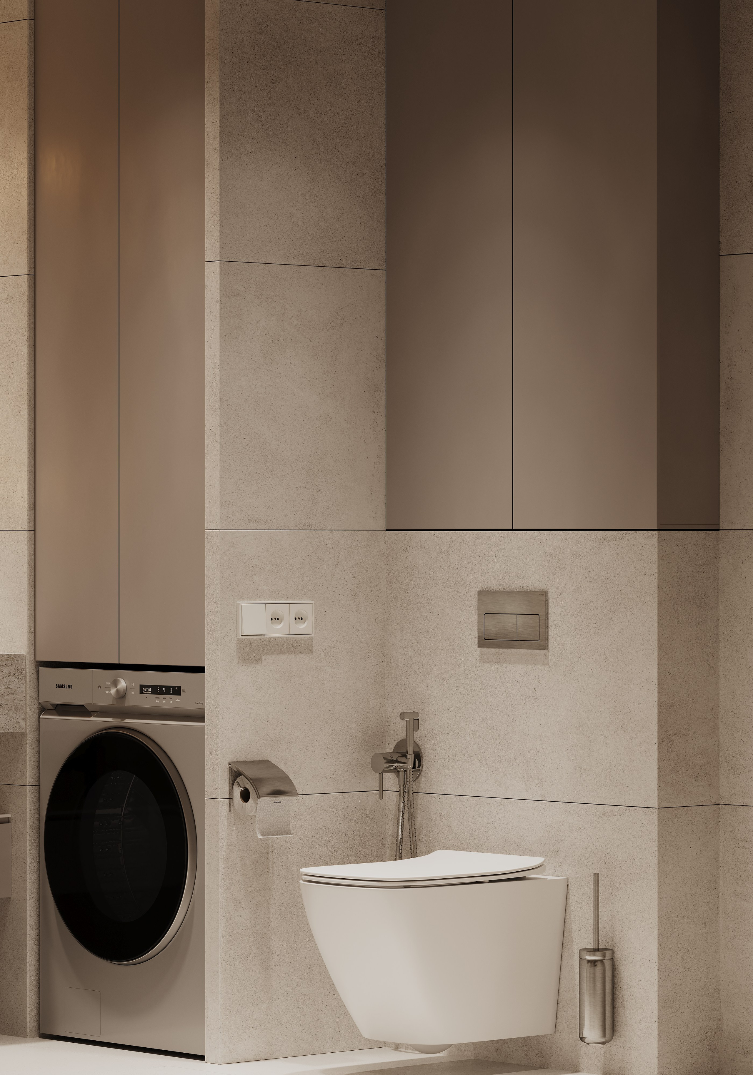 Санузел по заказу. Визуализации интерьера