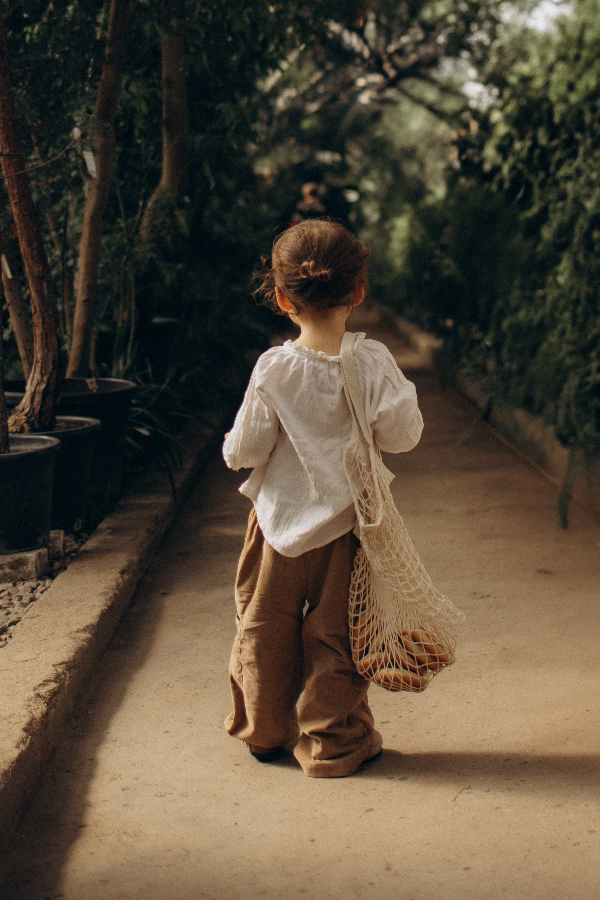 Прогулка по оранжерее. Семейный фотограф в Москве Ксения Аганина