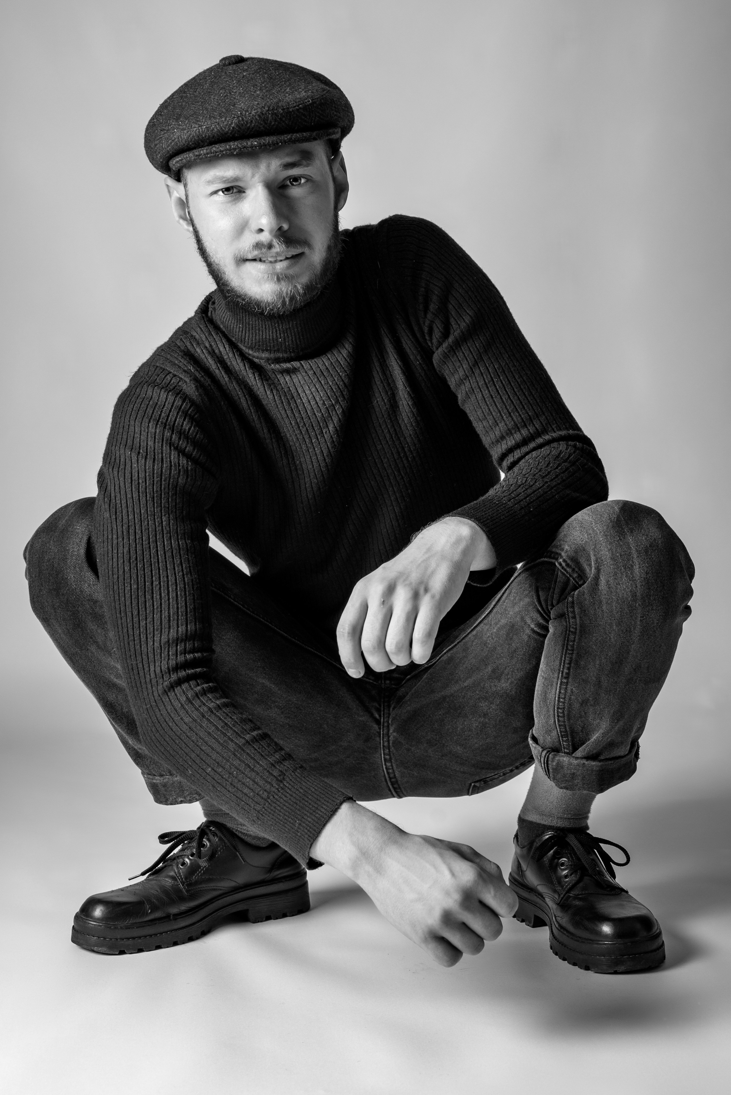 Фотосессия мужского портрета в студии Мужской портрет. Портретный фотограф Александр Журов в Кинеле, Самаре и Самарской области