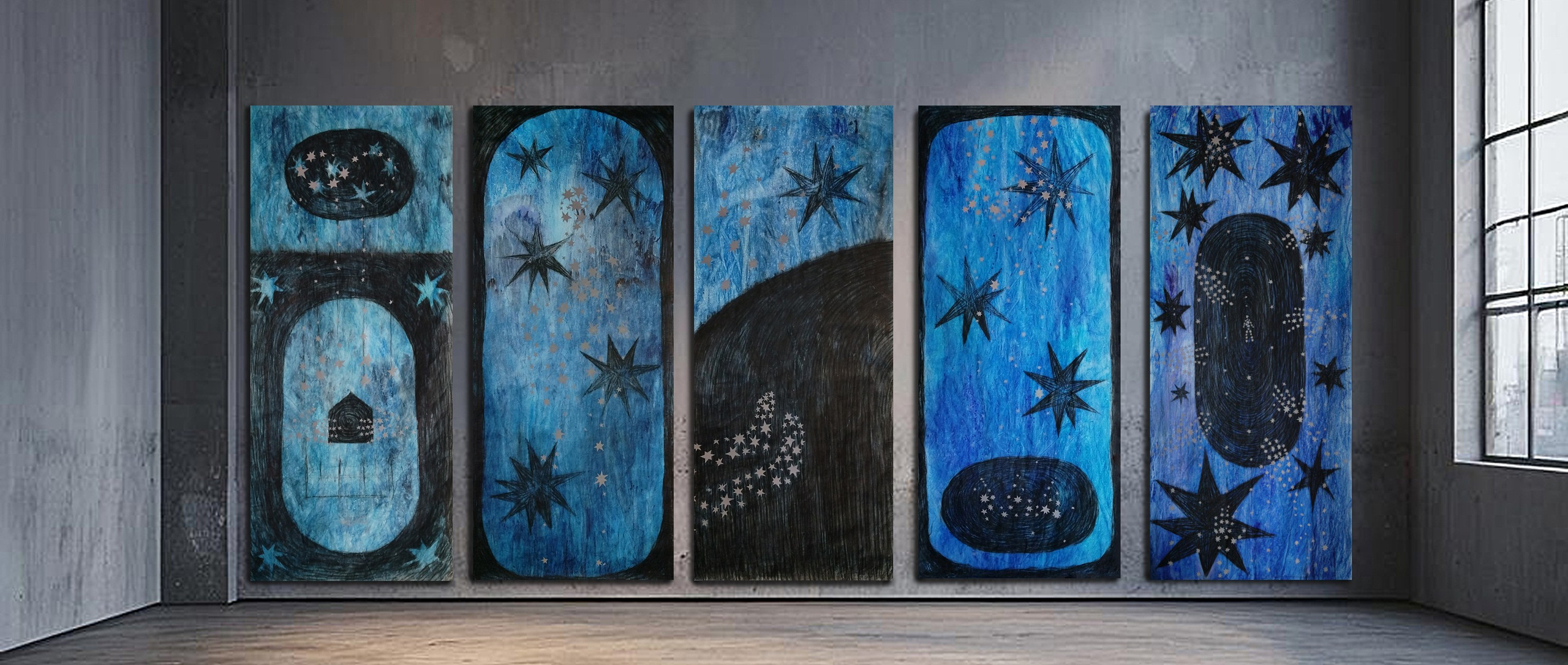 Звезды над моей головой. Ирина Петрова. Современный художник