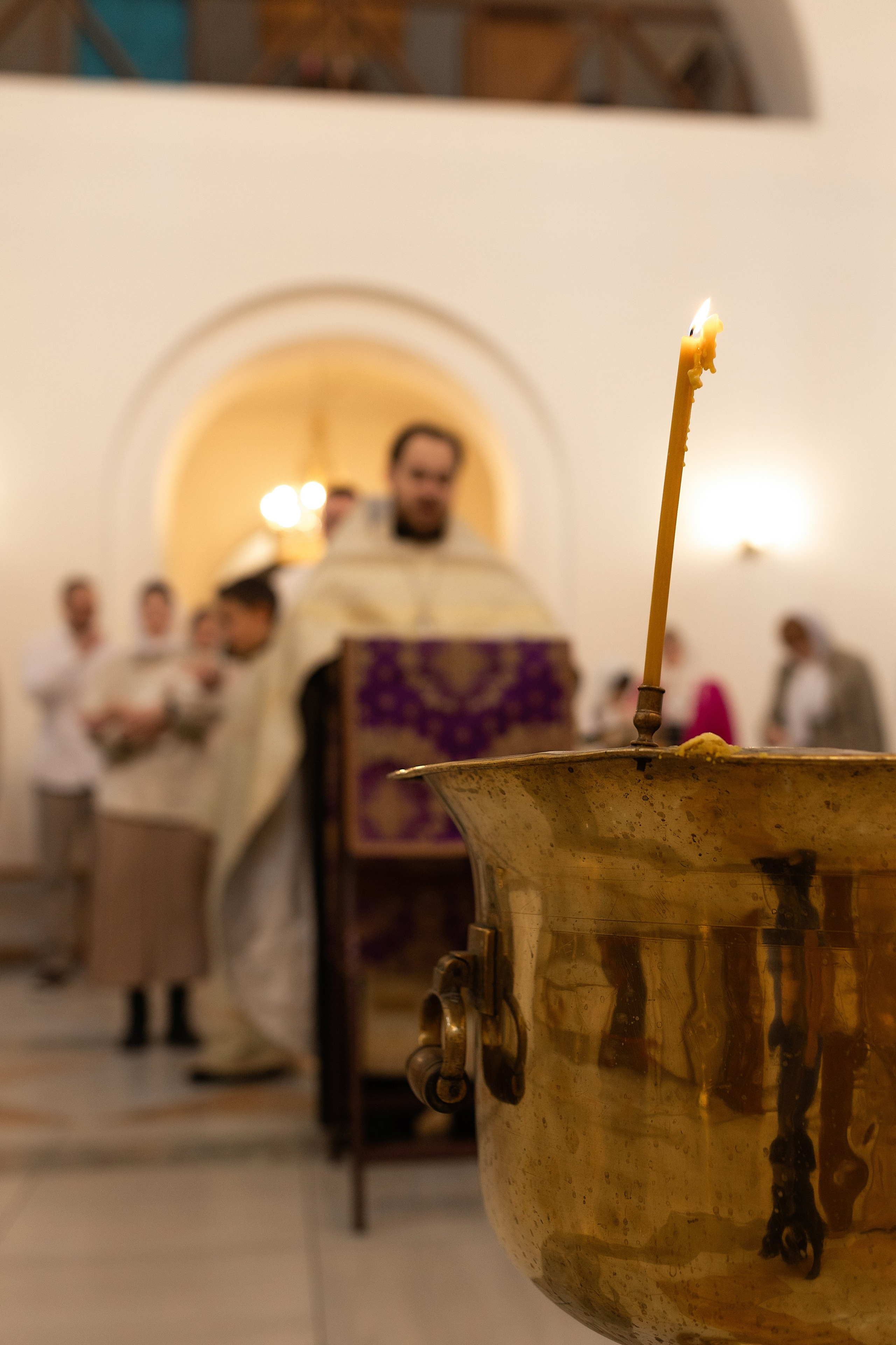Таинство крещения Алисы. Фотограф в Железнодорожном и Балашихе