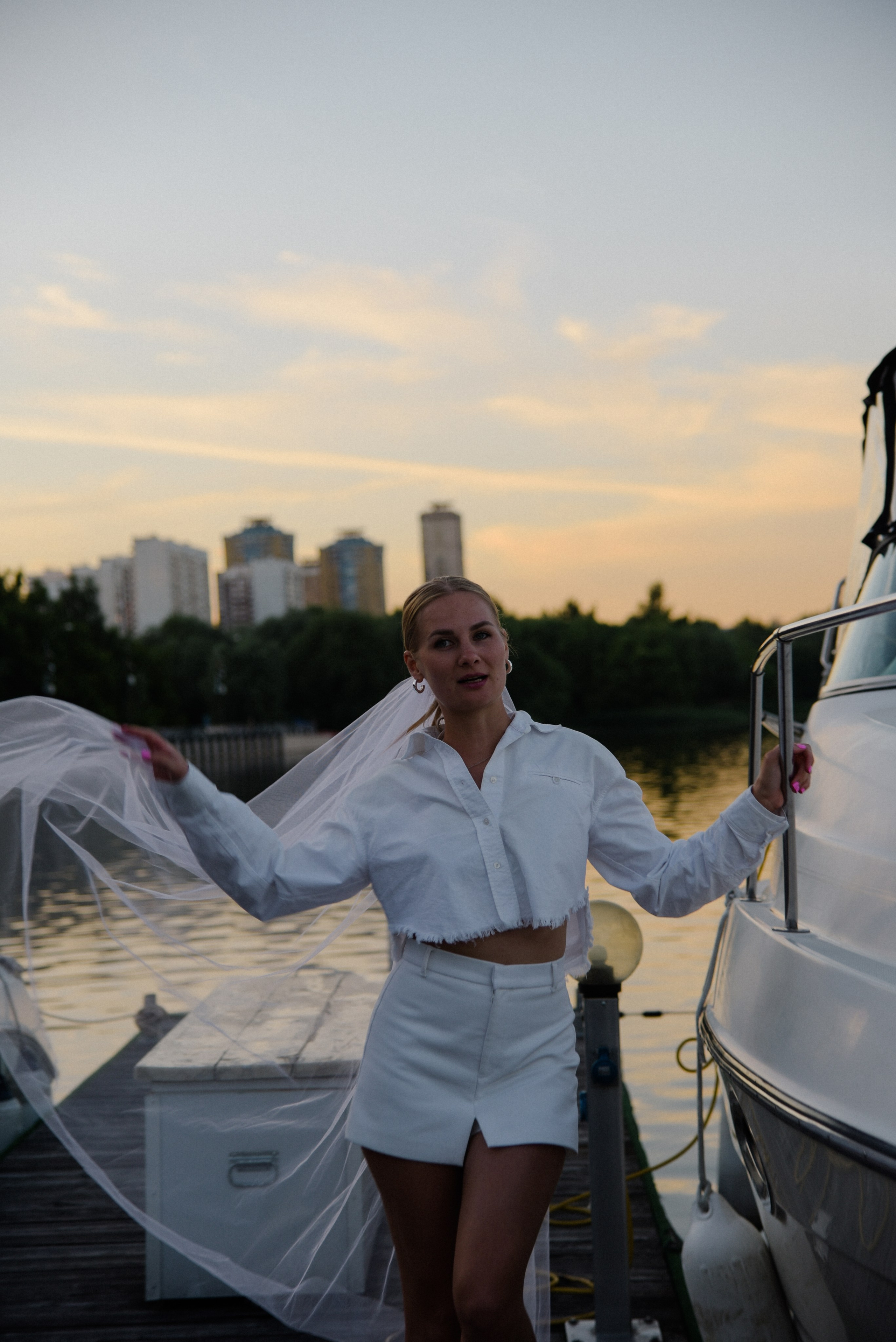 Девичник на яхте. Фотограф Лола Волна, город Москва