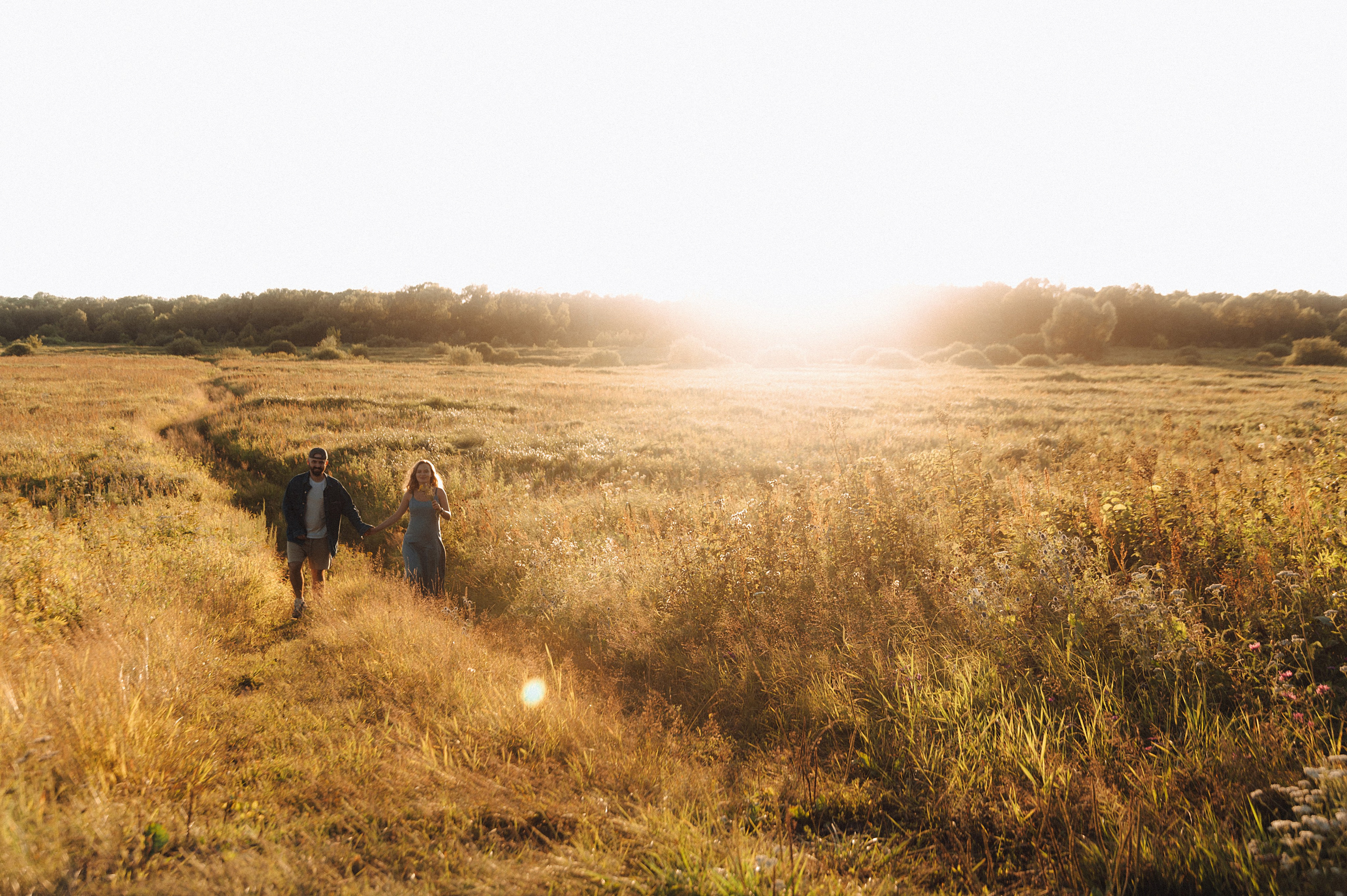 Лес.закат.Вика и Денис. Детский и семейный фотограф Катерина Мишина
