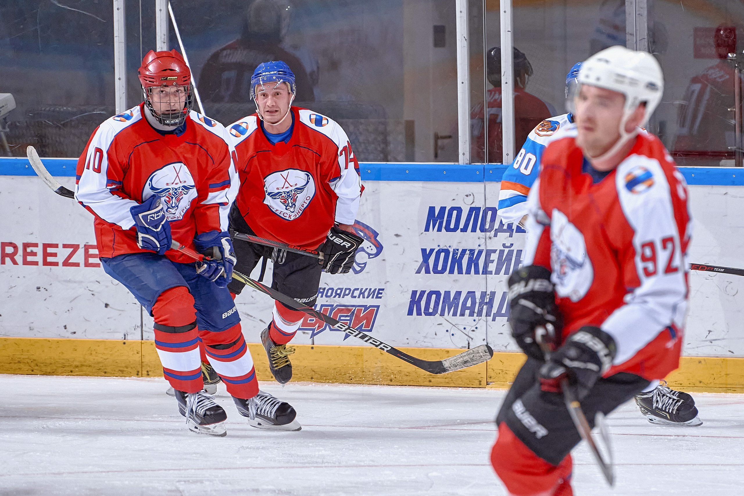 Платинум Арена — Хоккей — РусГидро. Фотограф Яковлев Роман — Красноярск