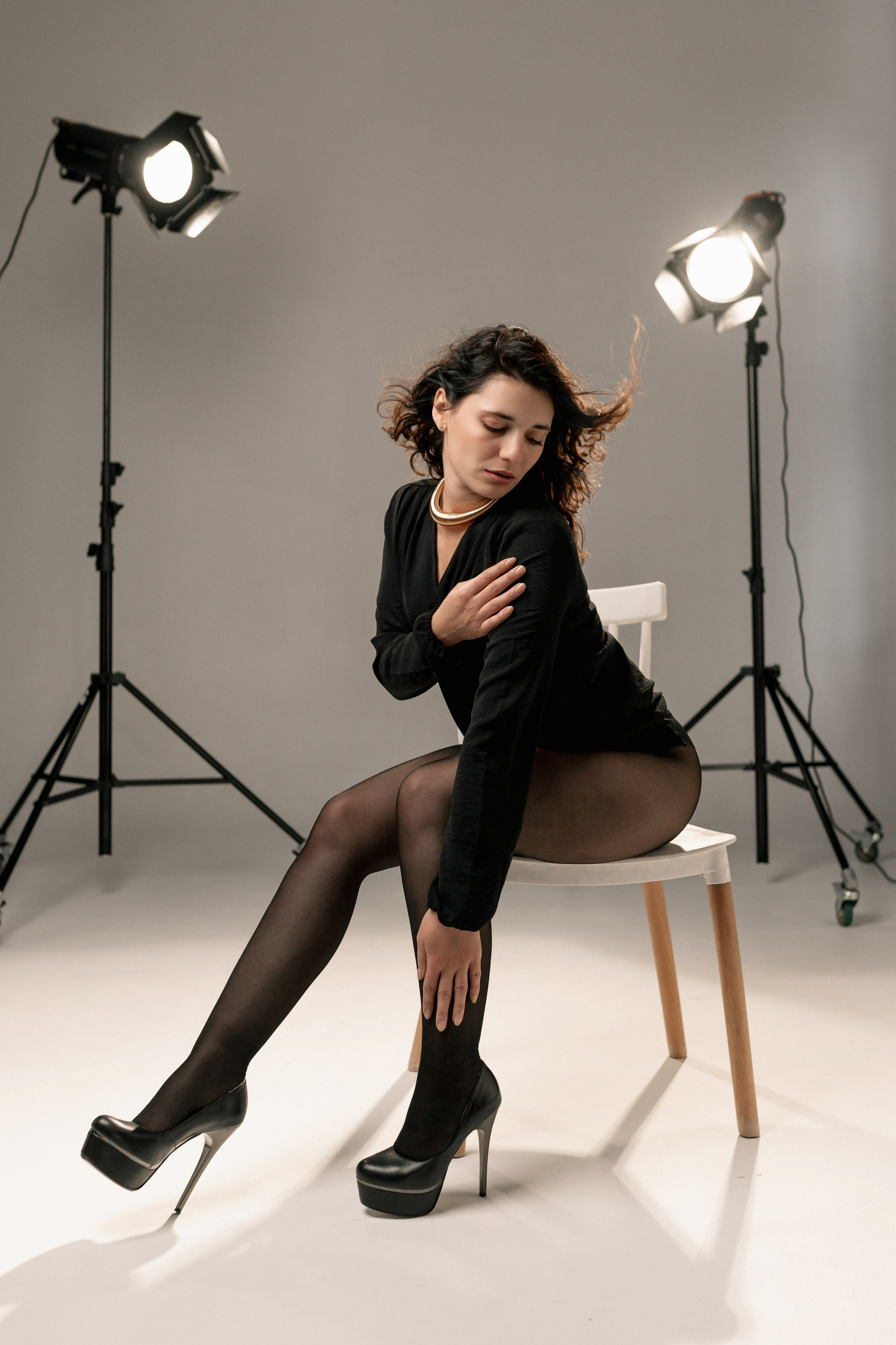 Фотосессия для модельных тестов. Фотограф Ким Наталья в Красноярске