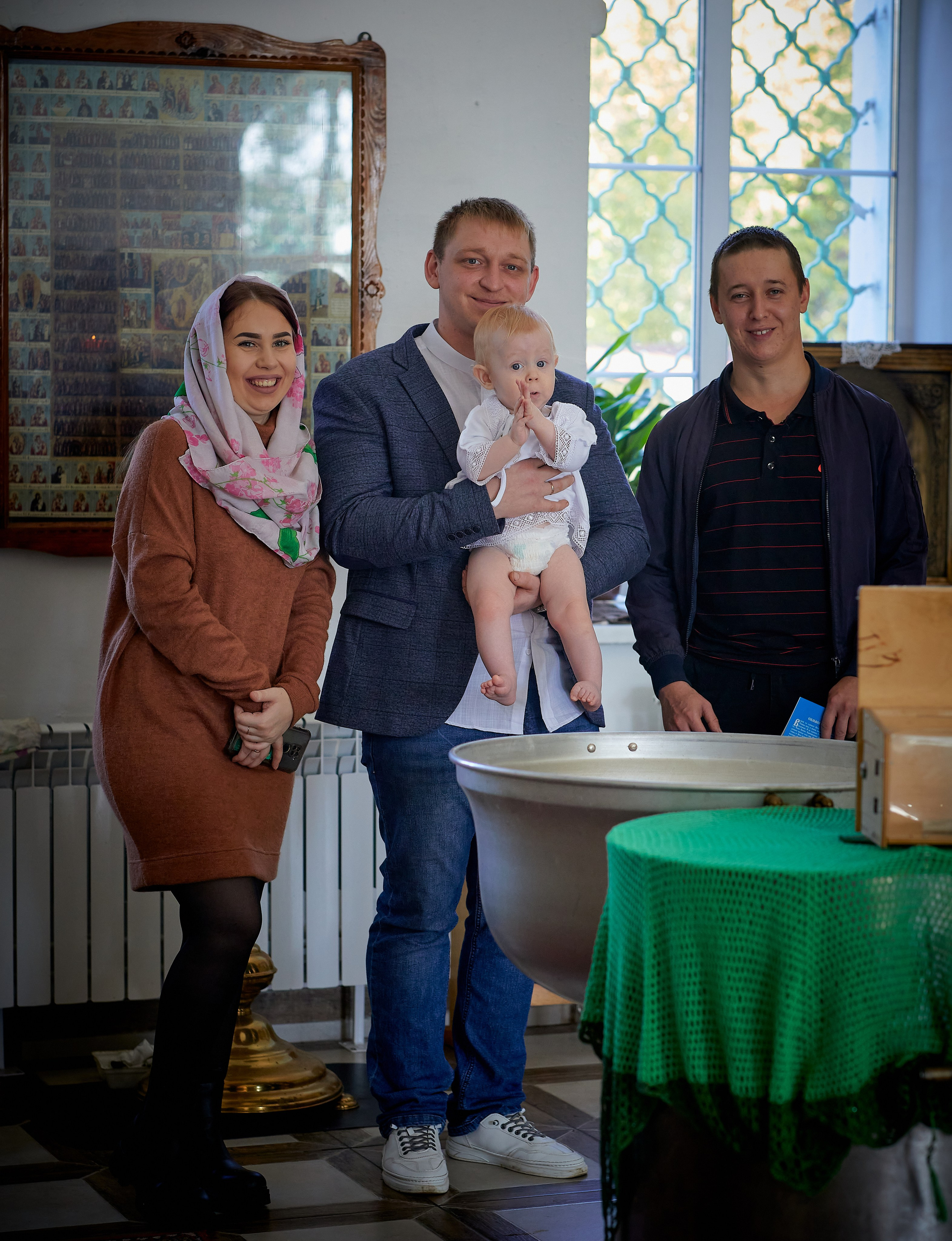 Крещение Сонечки. Семейный и детский фотограф в Ярославле Юлия Галашина