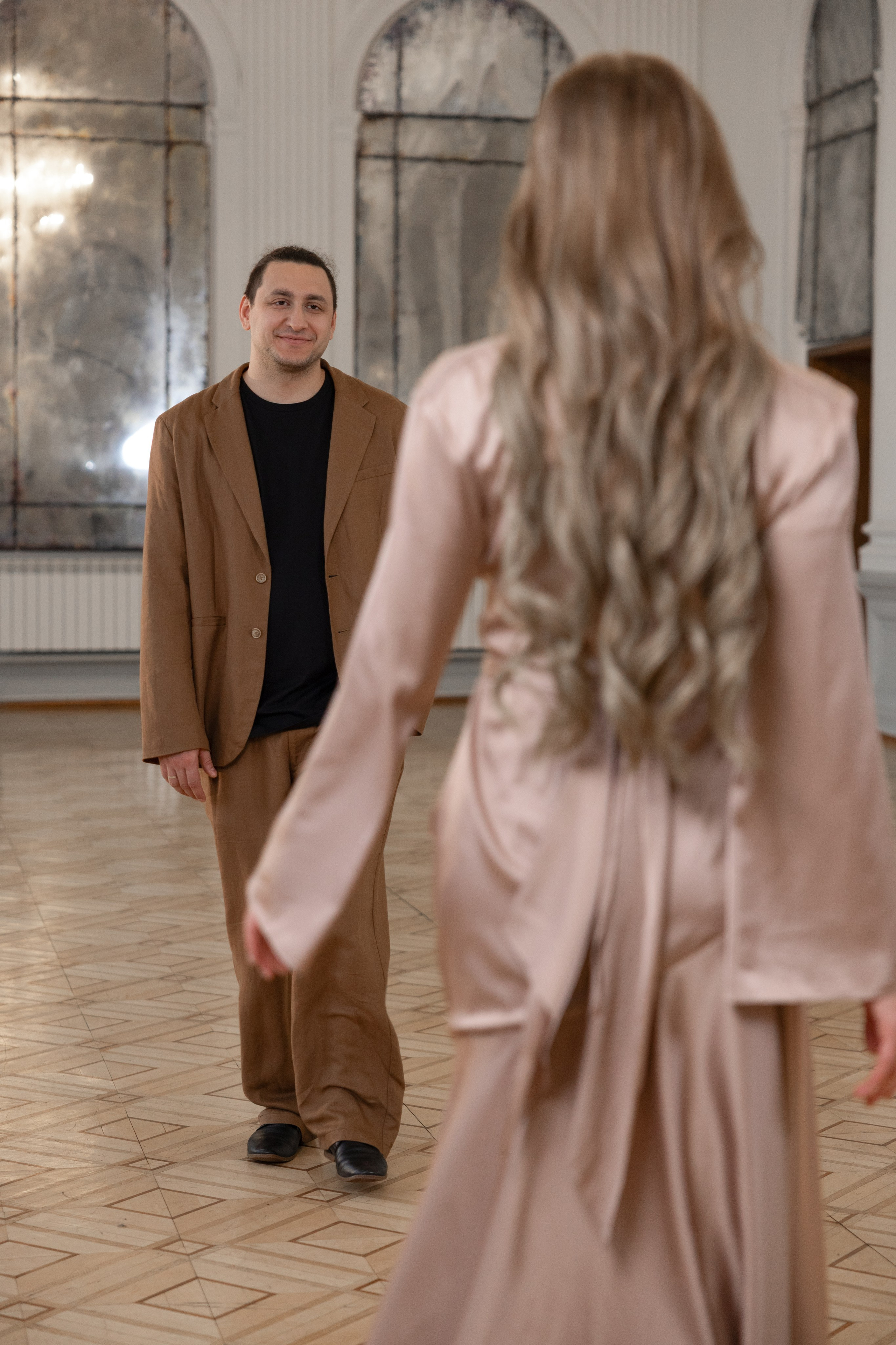 Лавстори в особняке Санкт-Петербурга для влюбленных танцоров. Фотограф в Санкт-Петербурге Вагнер Юлия