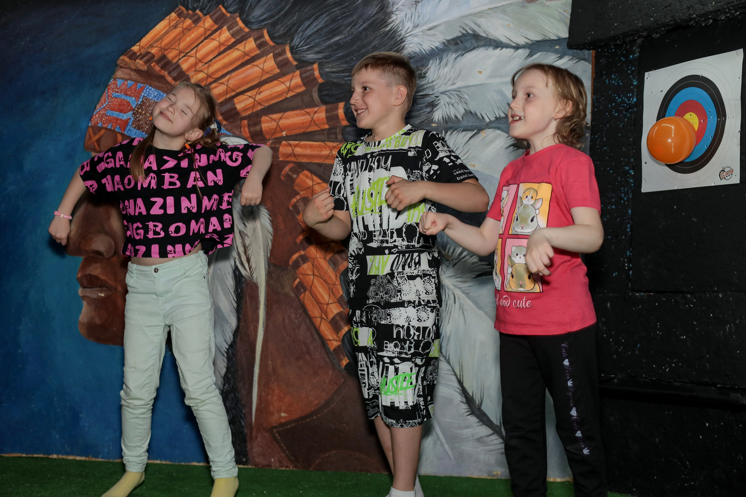 День рождение в стрелковом клубе. Фотограф Надршина Лилия