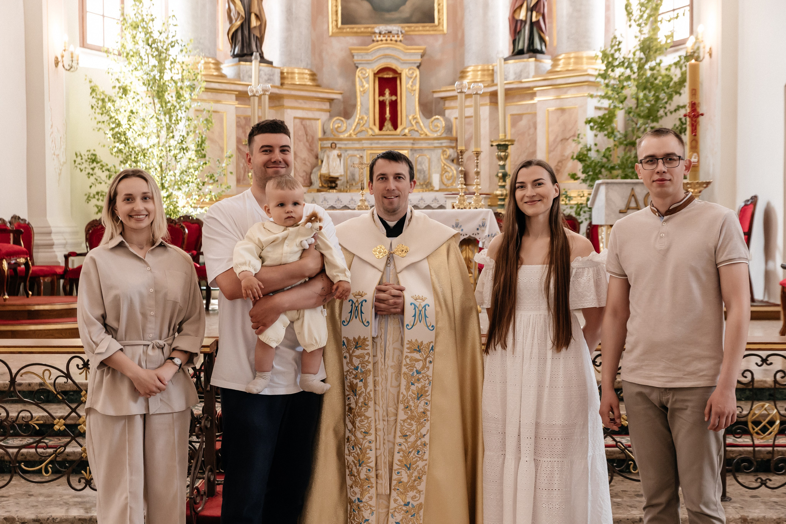 Крещение Макара. Семейный фотограф Минск Усова Ольга