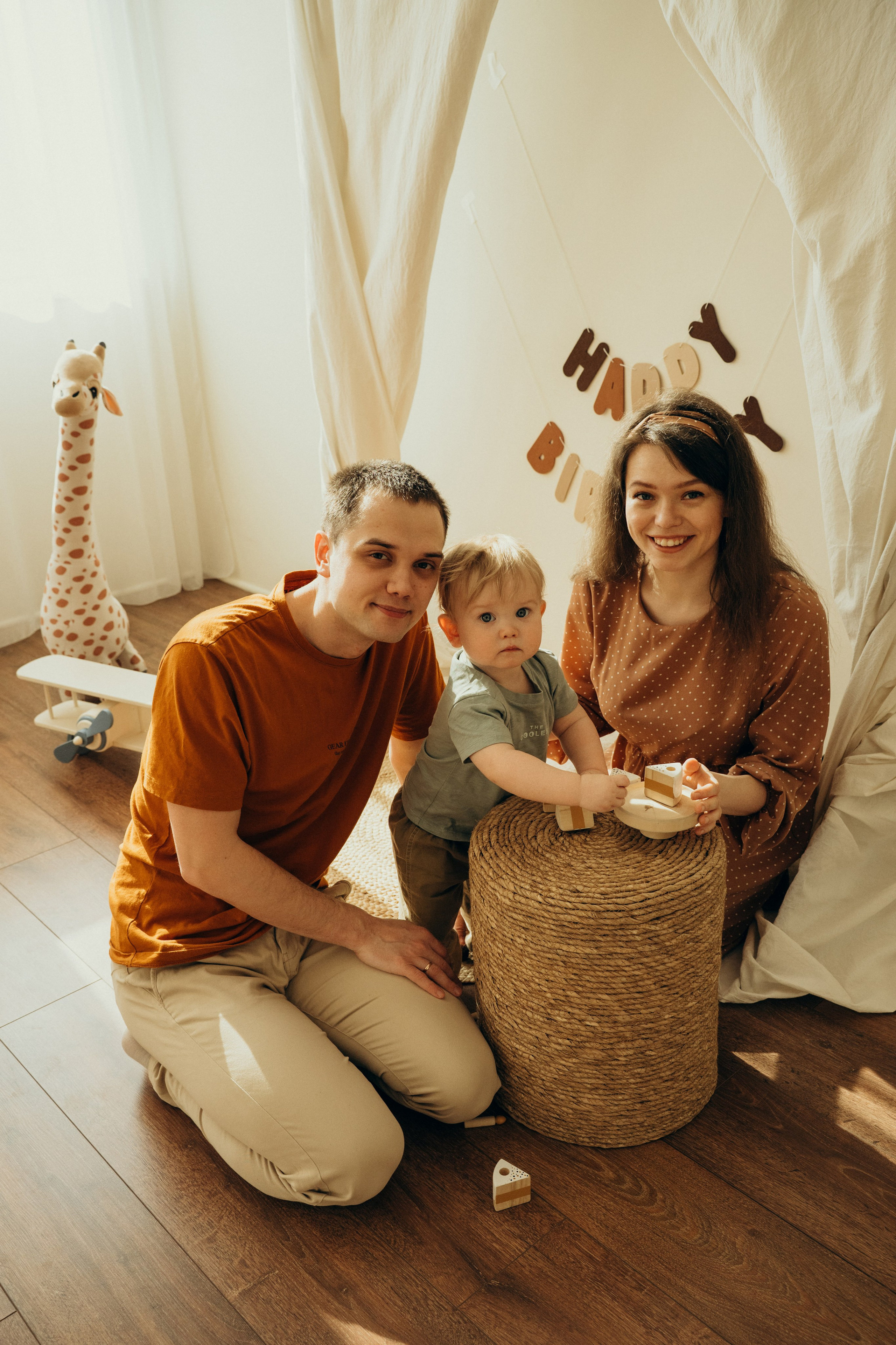 Родион, Алена и Кирюша