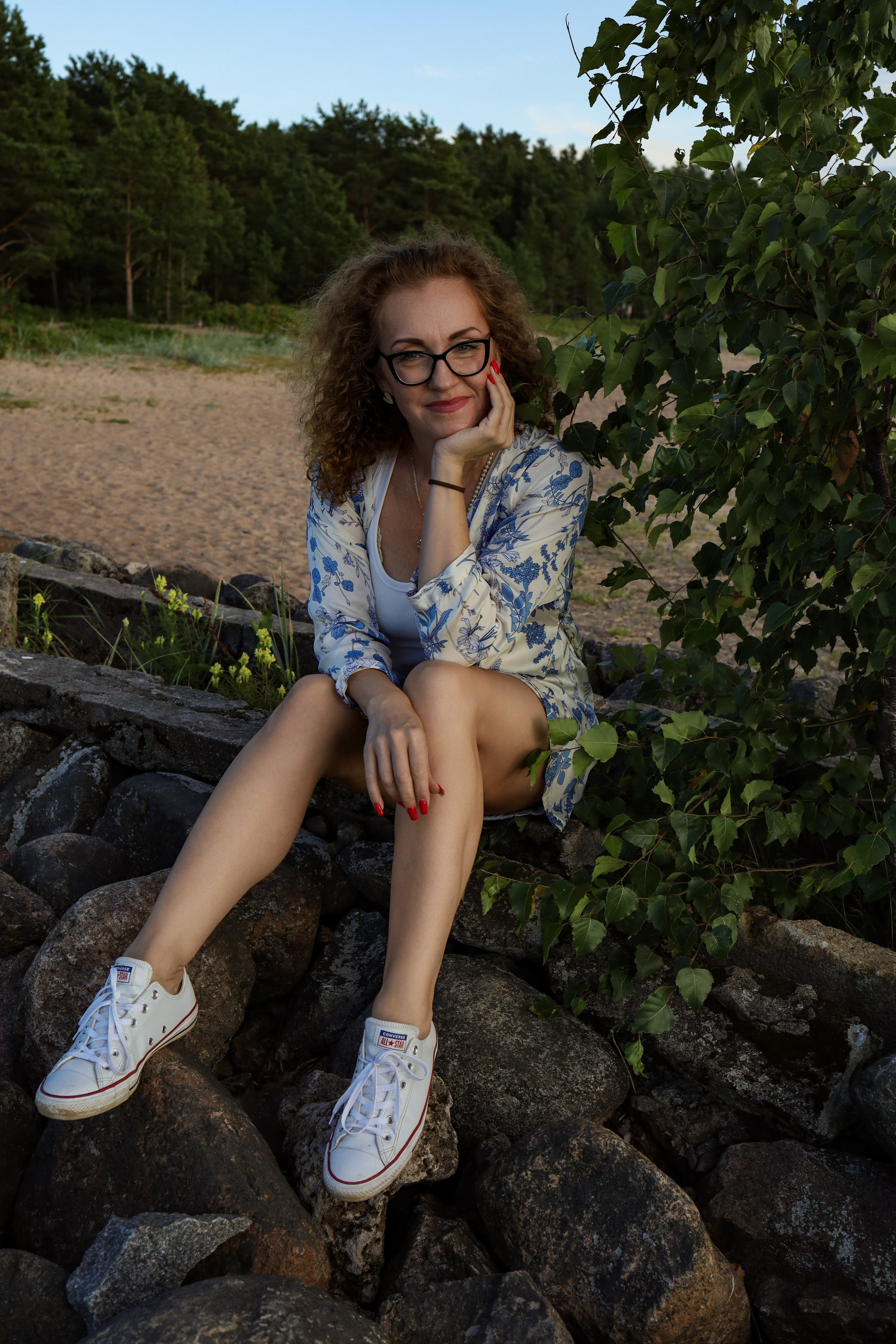 Натали, закатный берег. Женский портрет и немного больше в Санкт-Петербурге