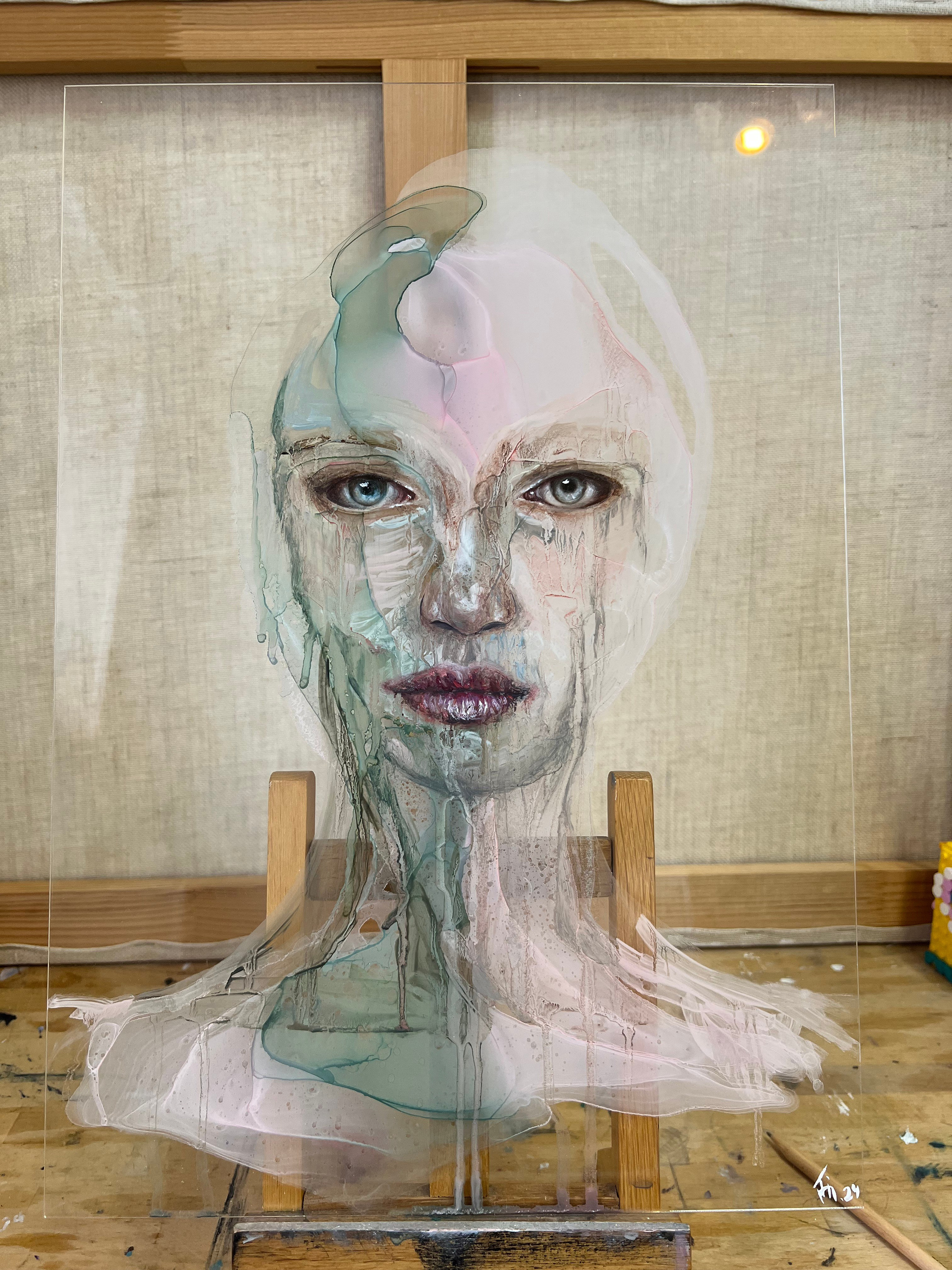 Fine Art. Portrait Artist and Illustrator Alevtina Golovin