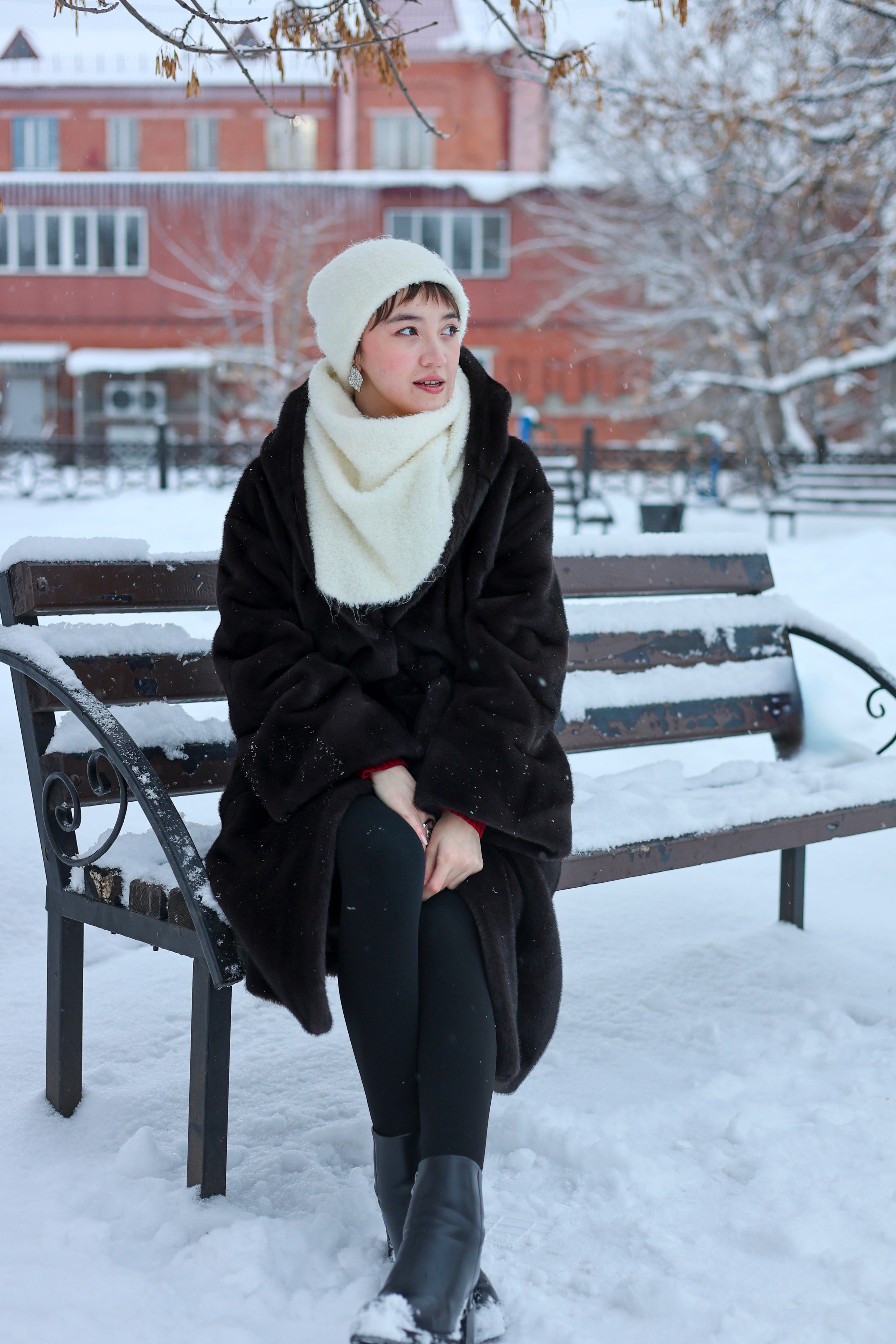 Зимняя фотосессия. Анастасия Рогозина|Фотограф Бийск, Горно-Алтайск, Белокуриха