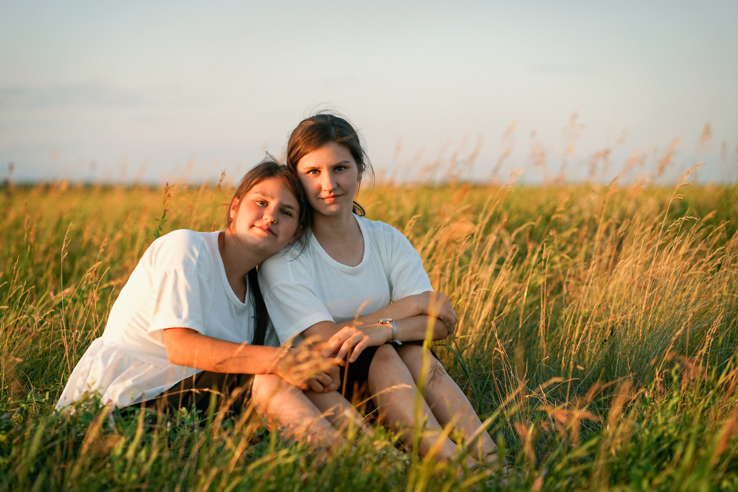 Девочки-двойняшки Маша и Лида. Детский и семейный фотограф в Давлеканово Волкова Вероника
