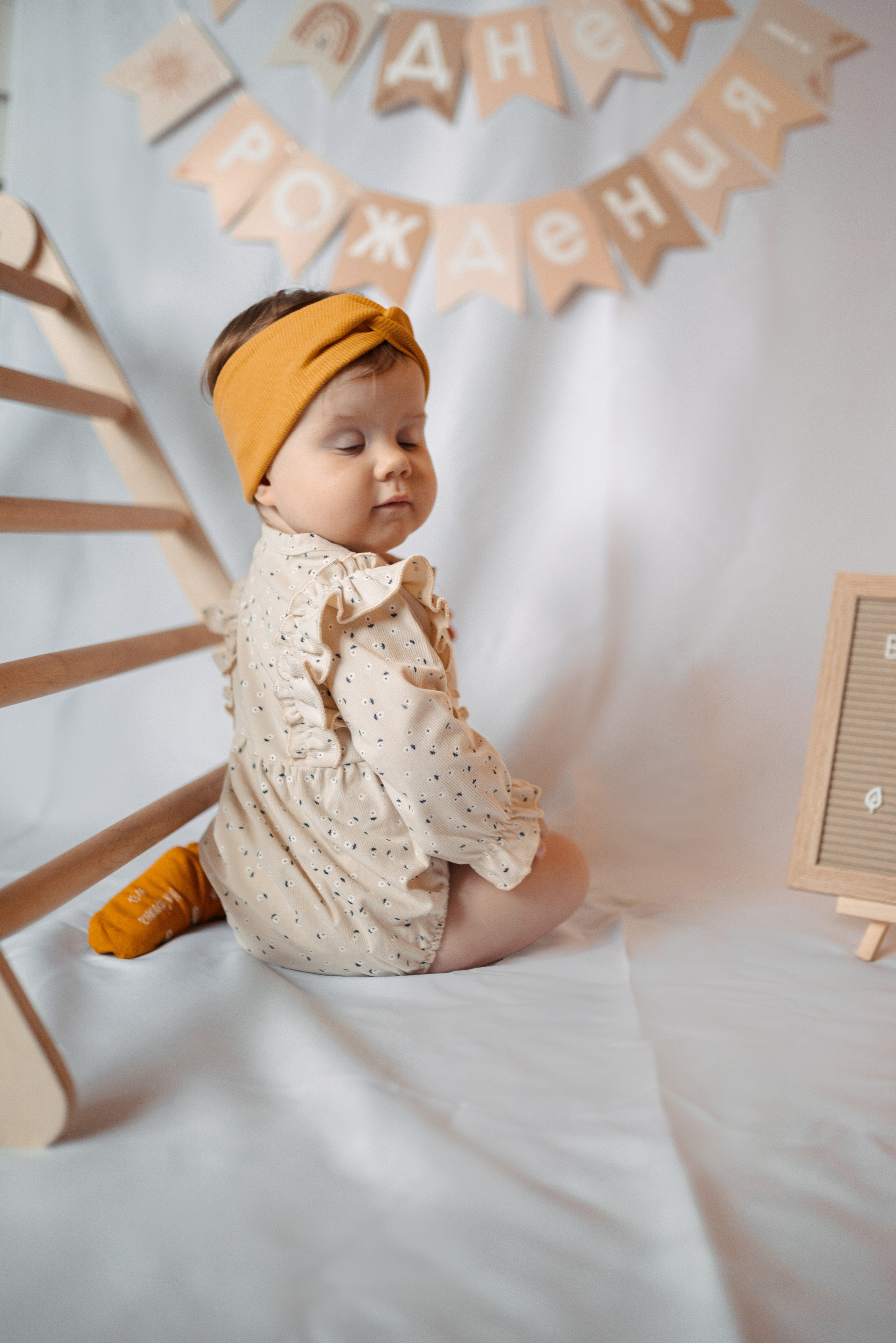 Василиса 11 месяцев. Семейный и детский фотограф в Щелково Алена Дробот