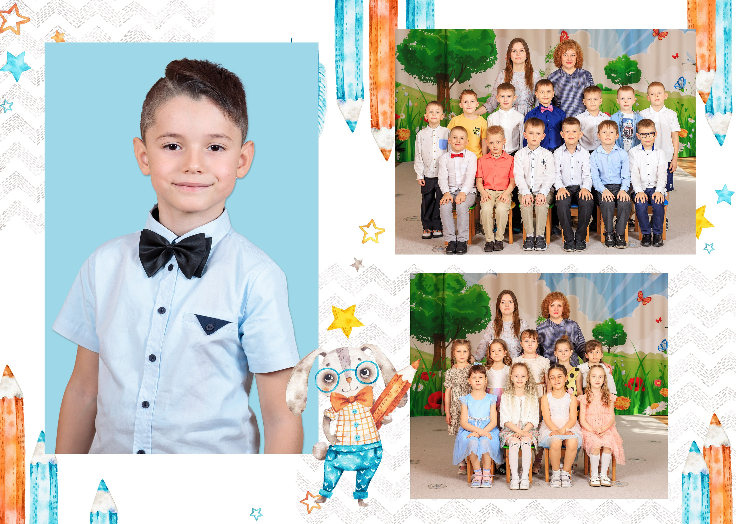 Зайки. Выпускные альбомы — заказать альбом на выпускной в Новосибирске