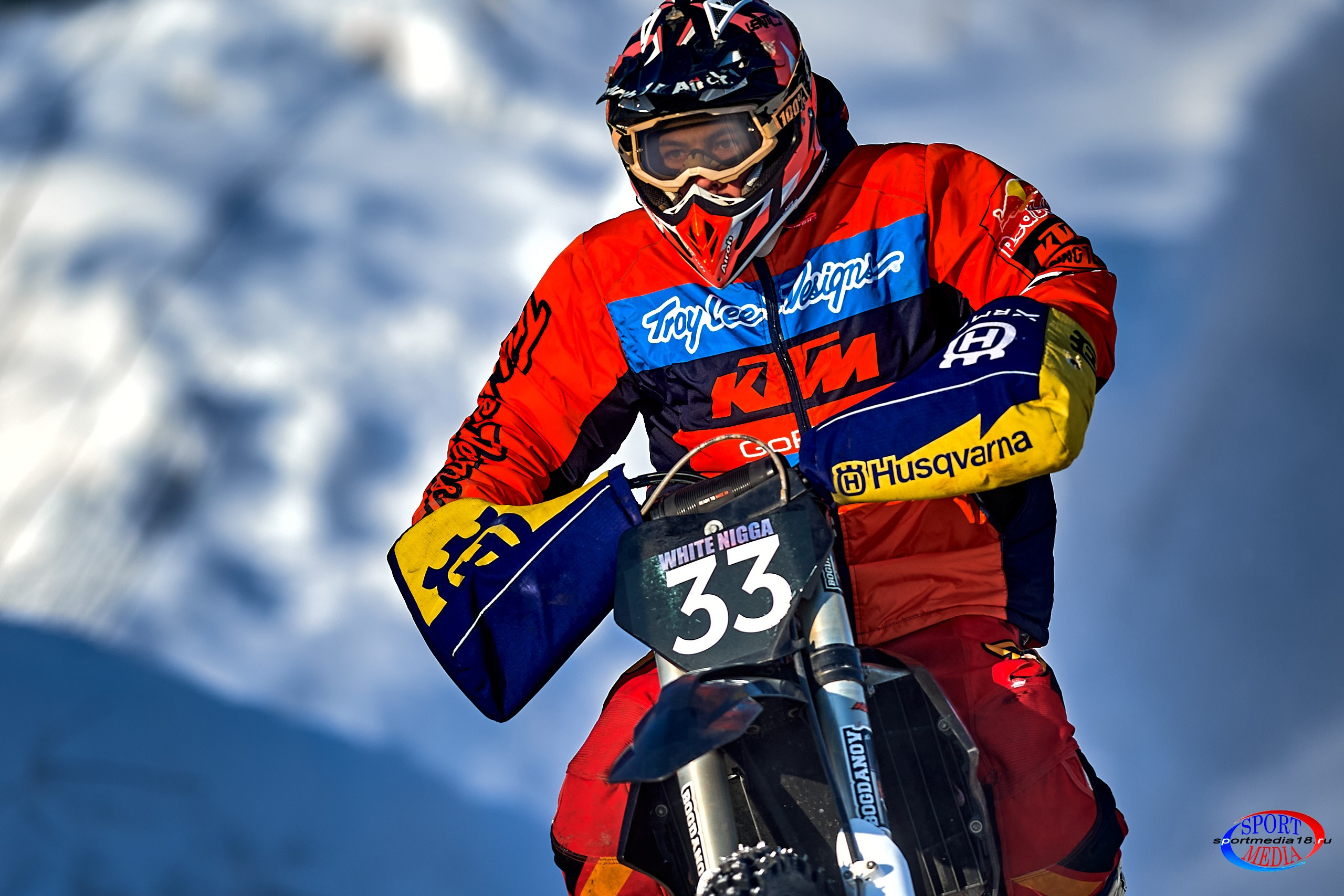 3 этап Кубка Удмуртской Республики по мотокроссу. Воткинск 23.02.2025. Спортивный репортажный фотограф в Ижевске Сергей Мерзляков