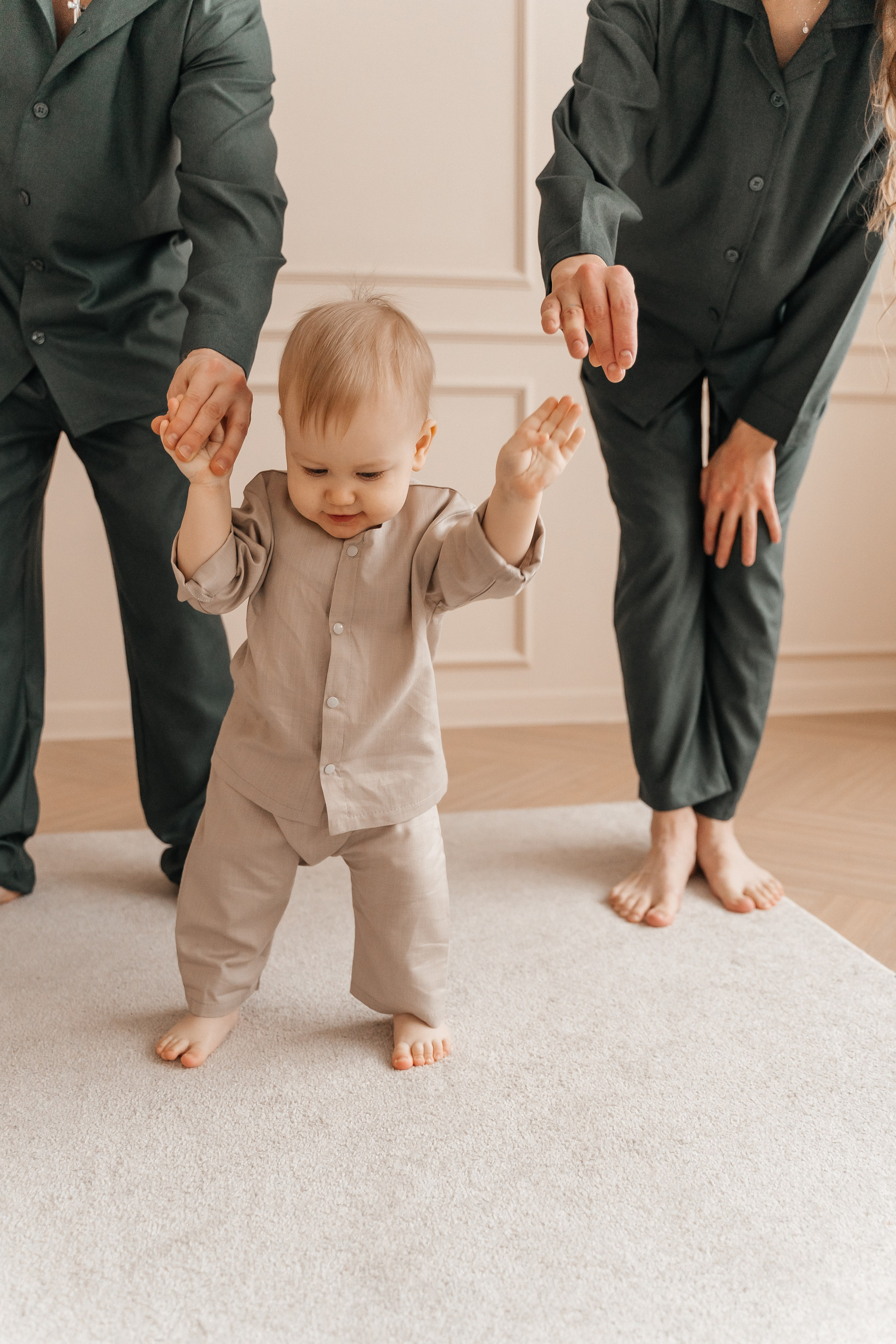 Илья, Таня и Мирон. Волик Мария