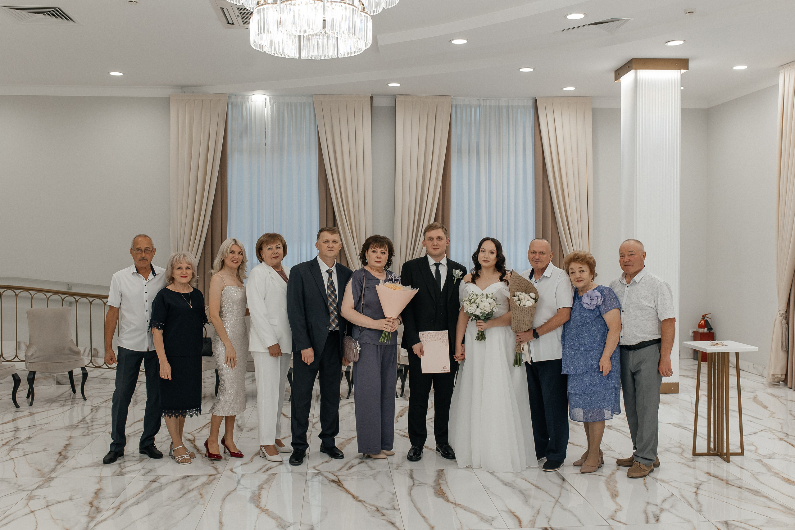 Регистрация брака в Шипиловском Дворце бракосочетания. Свадебный фотограф в Москве Дарья Олендарёва