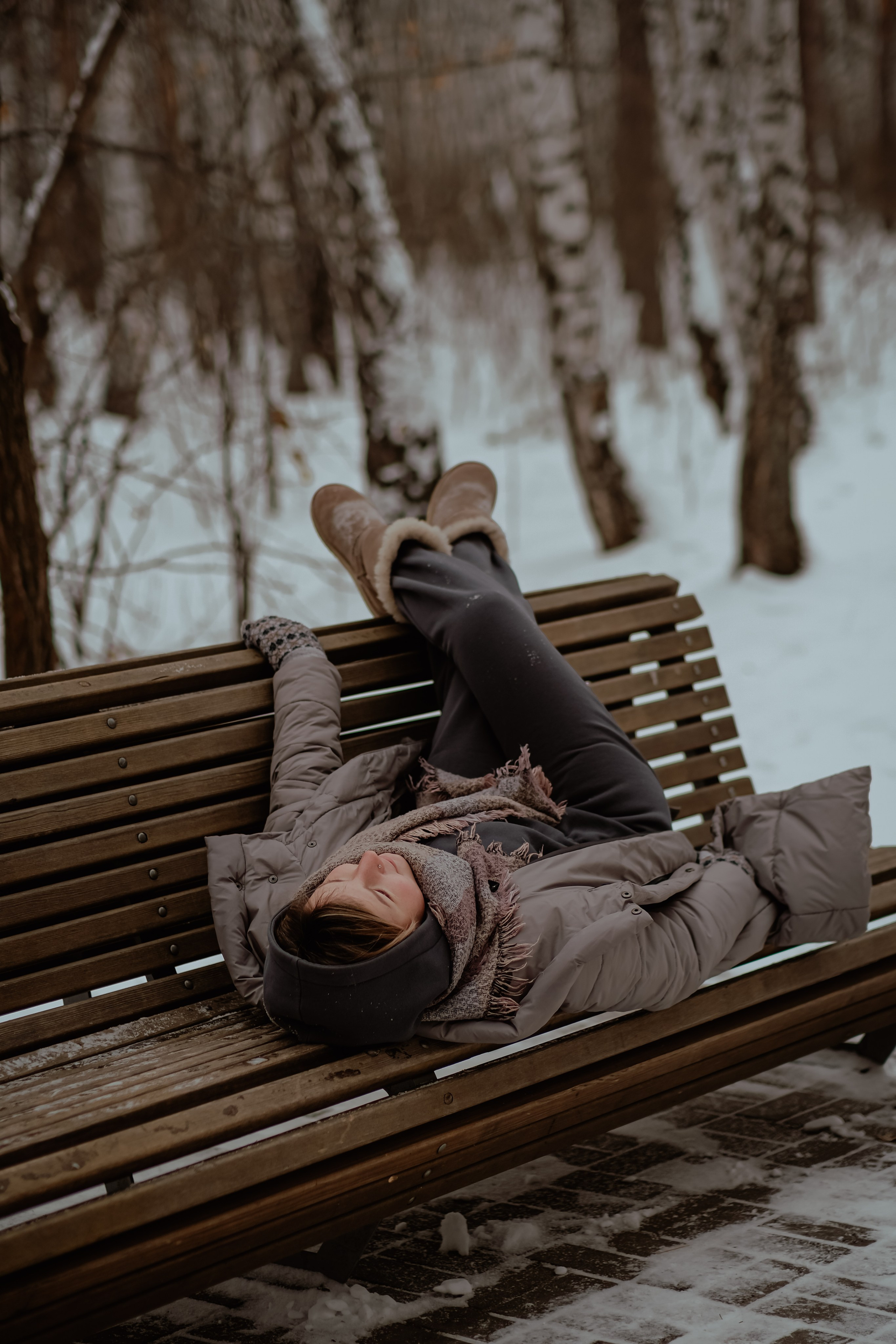 Зимняя прогулка. Свадебный фотограф Челябинск