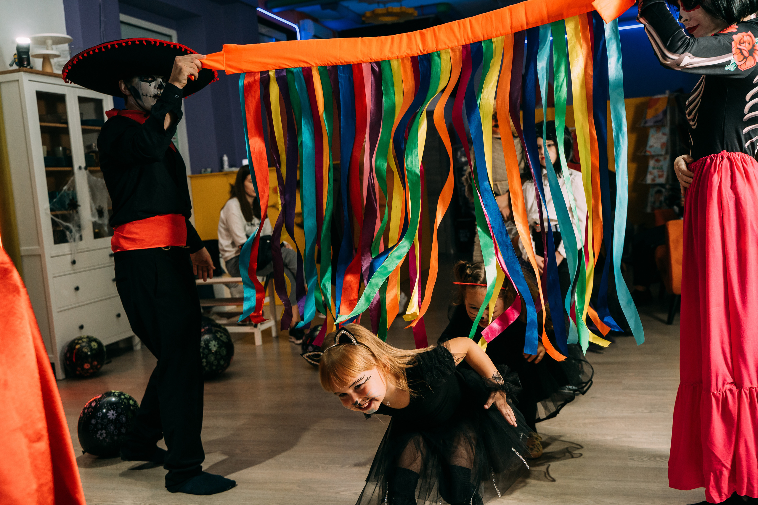 Вечеринка Хэллоуин в студии Green Family. Свадебный фотограф Кирилл Зейналов, Туапсе