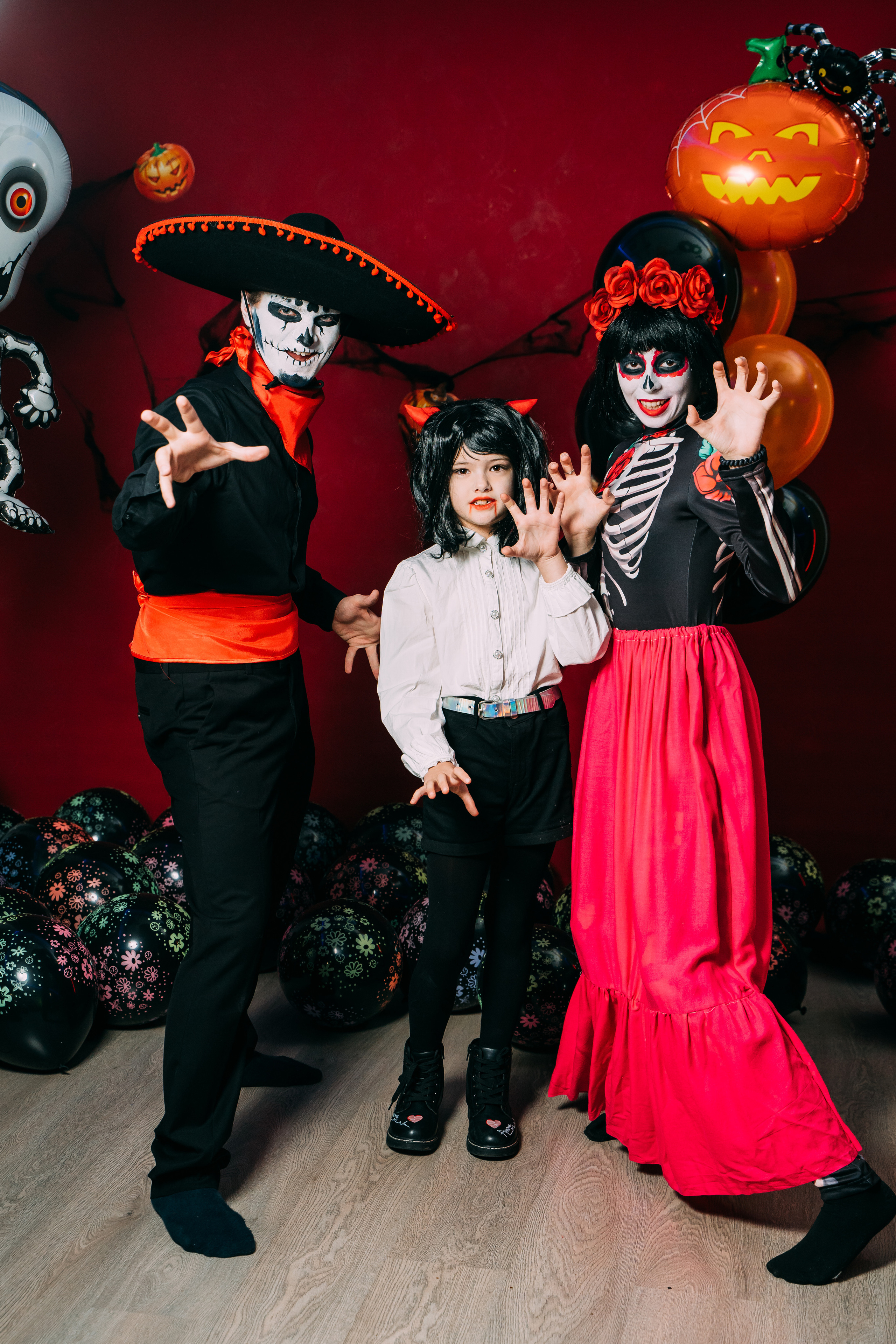 Вечеринка Хэллоуин в студии Green Family. Свадебный фотограф Кирилл Зейналов, Туапсе