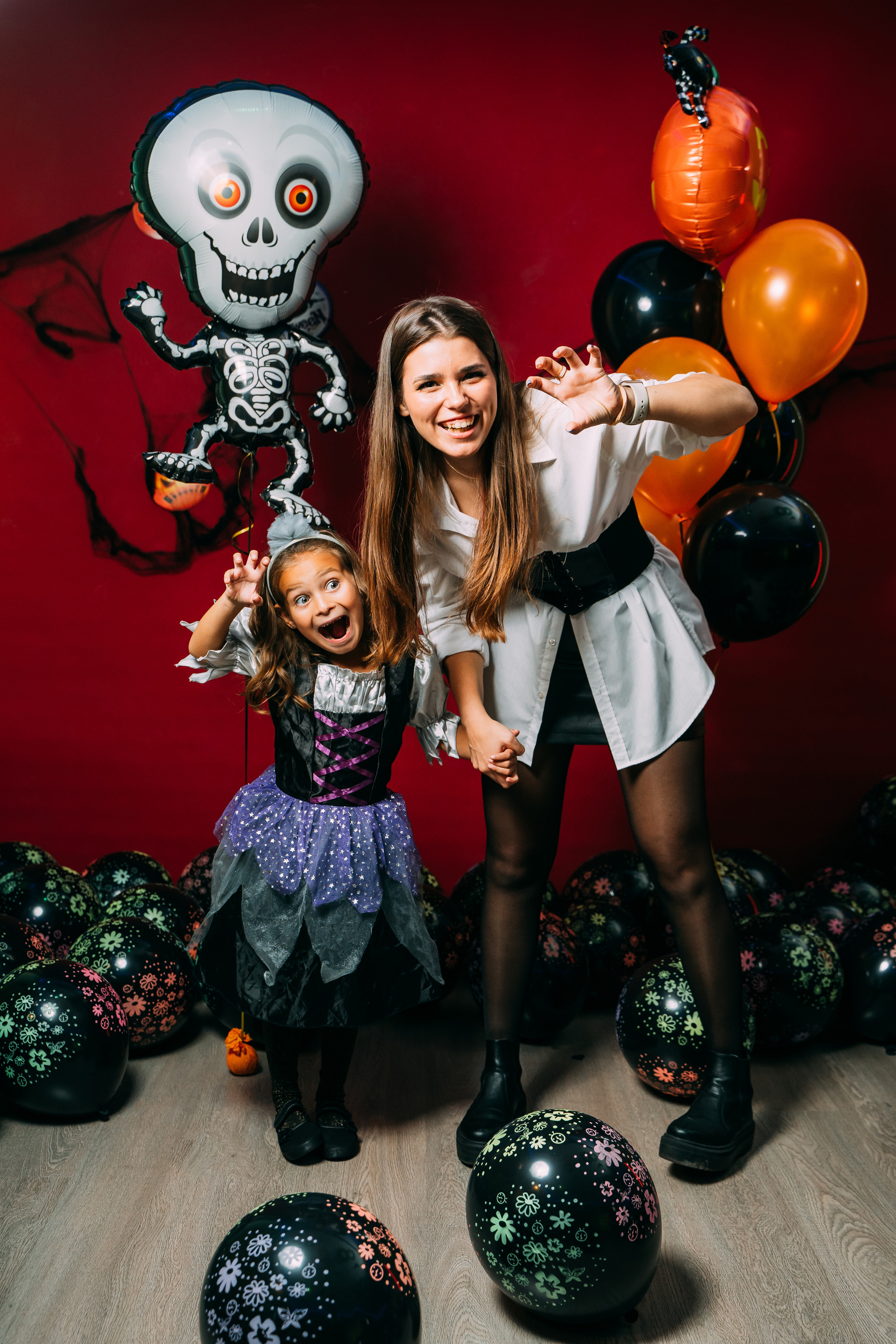 Вечеринка Хэллоуин в студии Green Family. Свадебный фотограф Кирилл Зейналов, Туапсе
