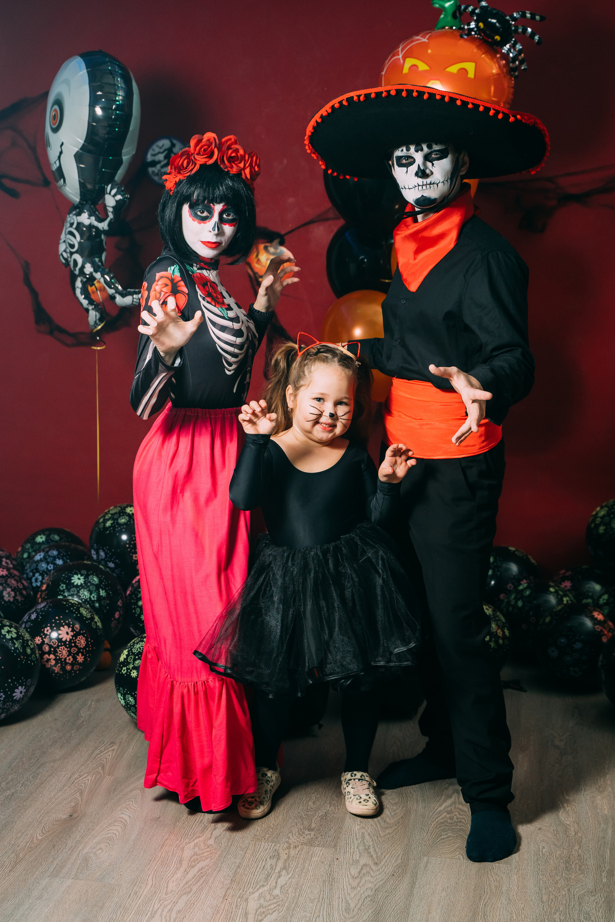 Вечеринка Хэллоуин в студии Green Family. Свадебный фотограф Кирилл Зейналов, Туапсе