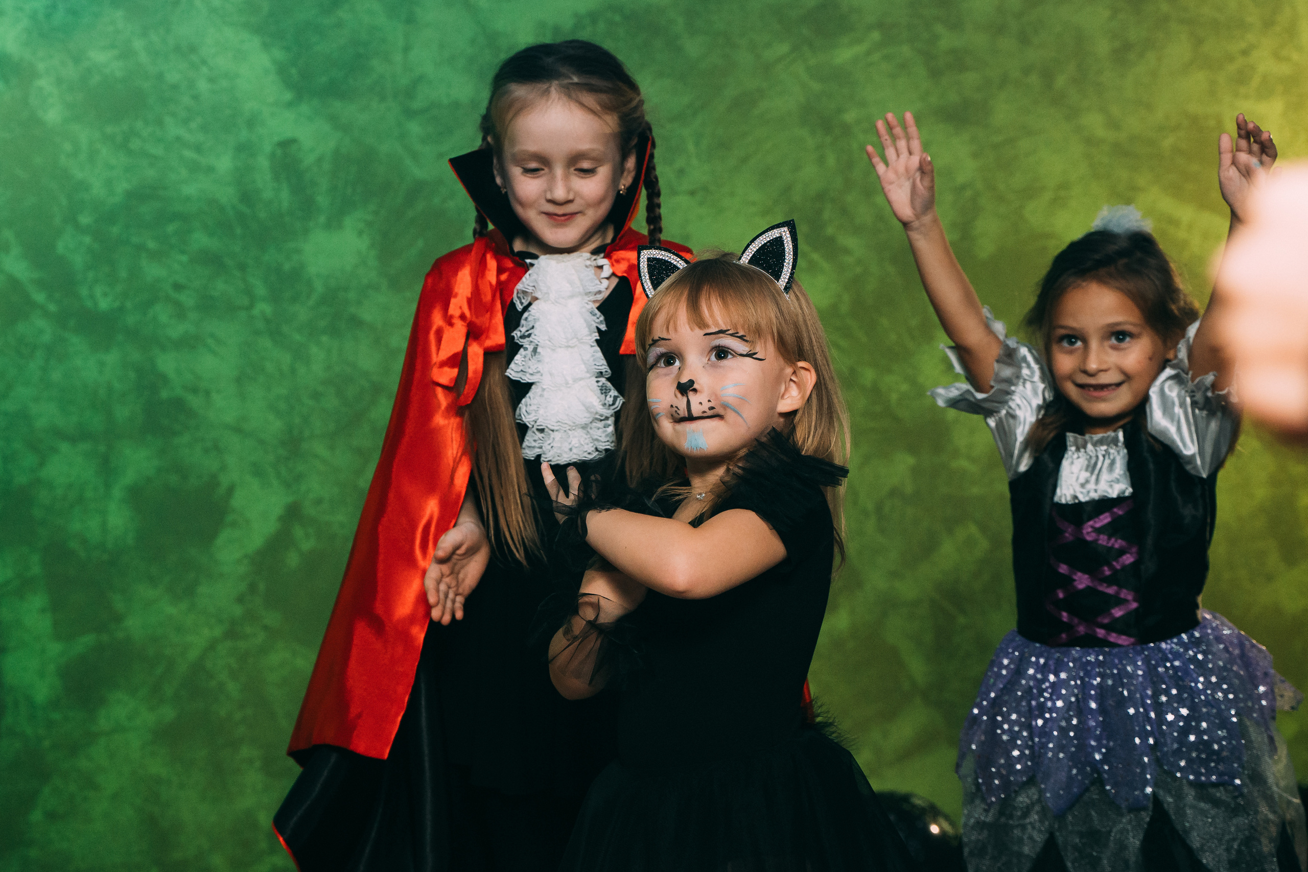 Вечеринка Хэллоуин в студии Green Family. Свадебный фотограф Кирилл Зейналов, Туапсе
