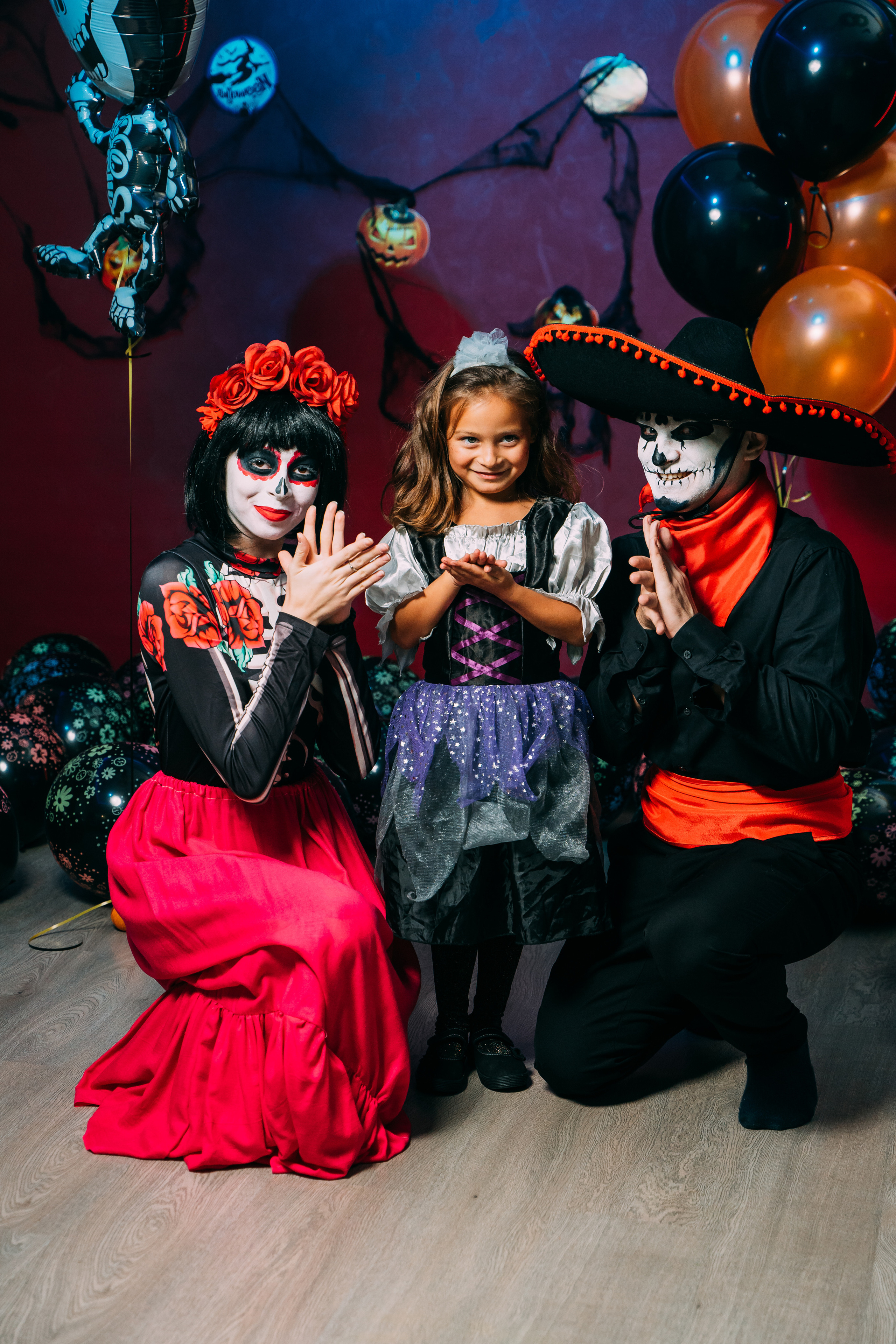Вечеринка Хэллоуин в студии Green Family. Свадебный фотограф Кирилл Зейналов, Туапсе