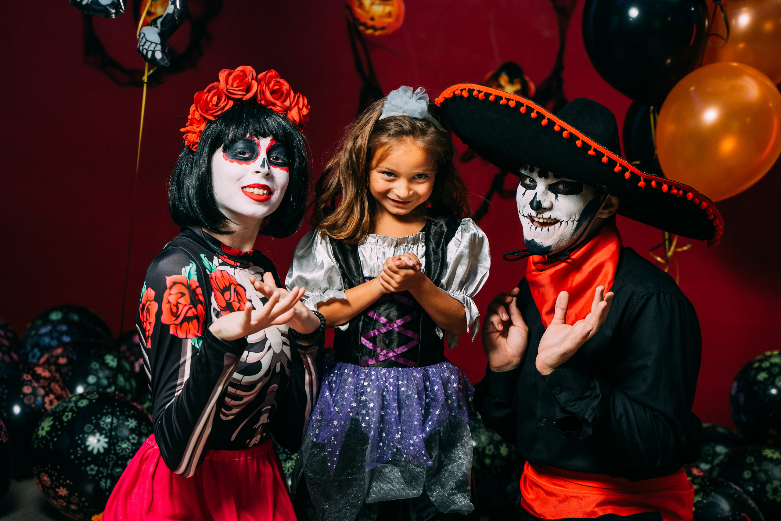 Вечеринка Хэллоуин в студии Green Family. Свадебный фотограф Кирилл Зейналов, Туапсе