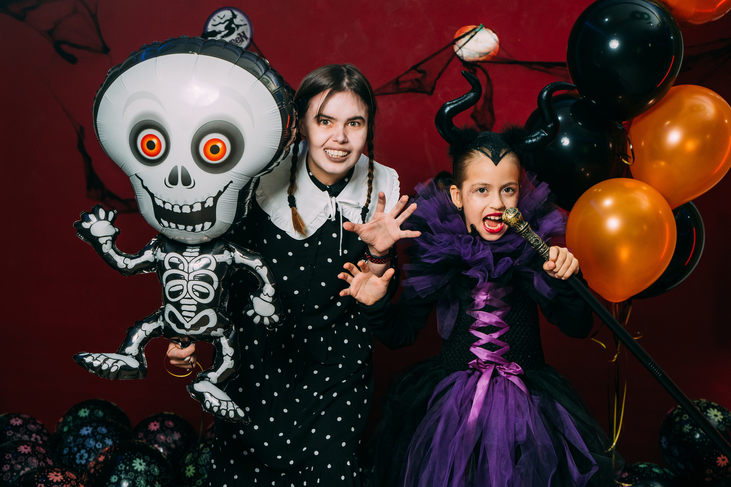 Вечеринка Хэллоуин в студии Green Family. Свадебный фотограф Кирилл Зейналов, Туапсе